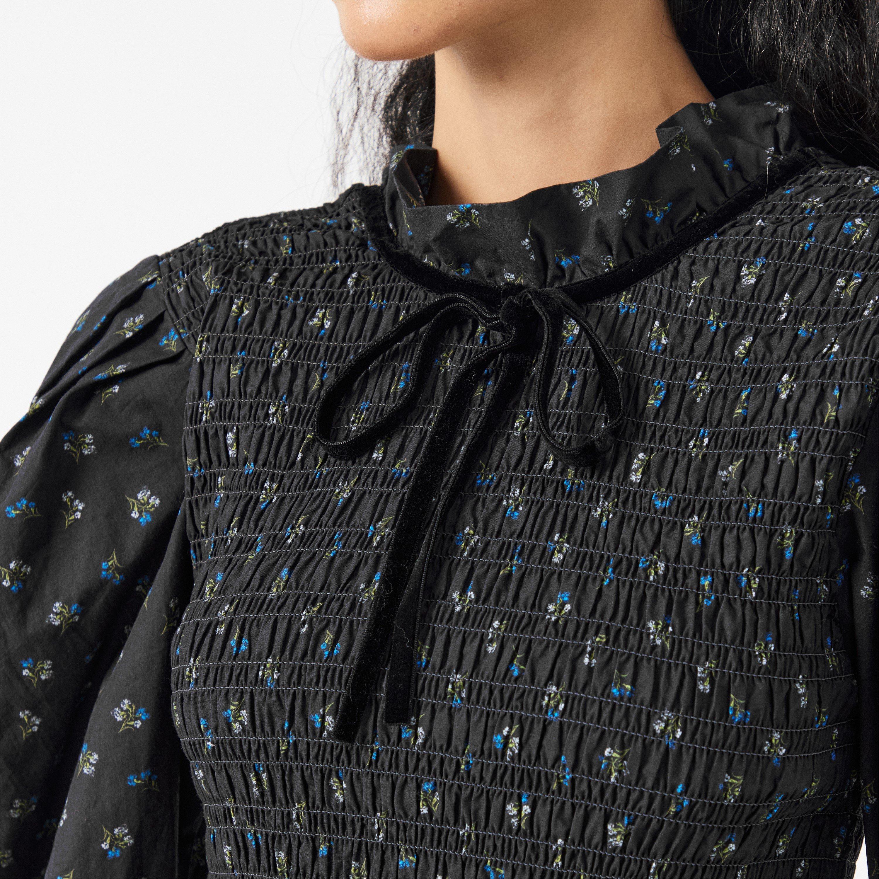 Phantom - Ganni - Women's Smock Mini Dress - 5