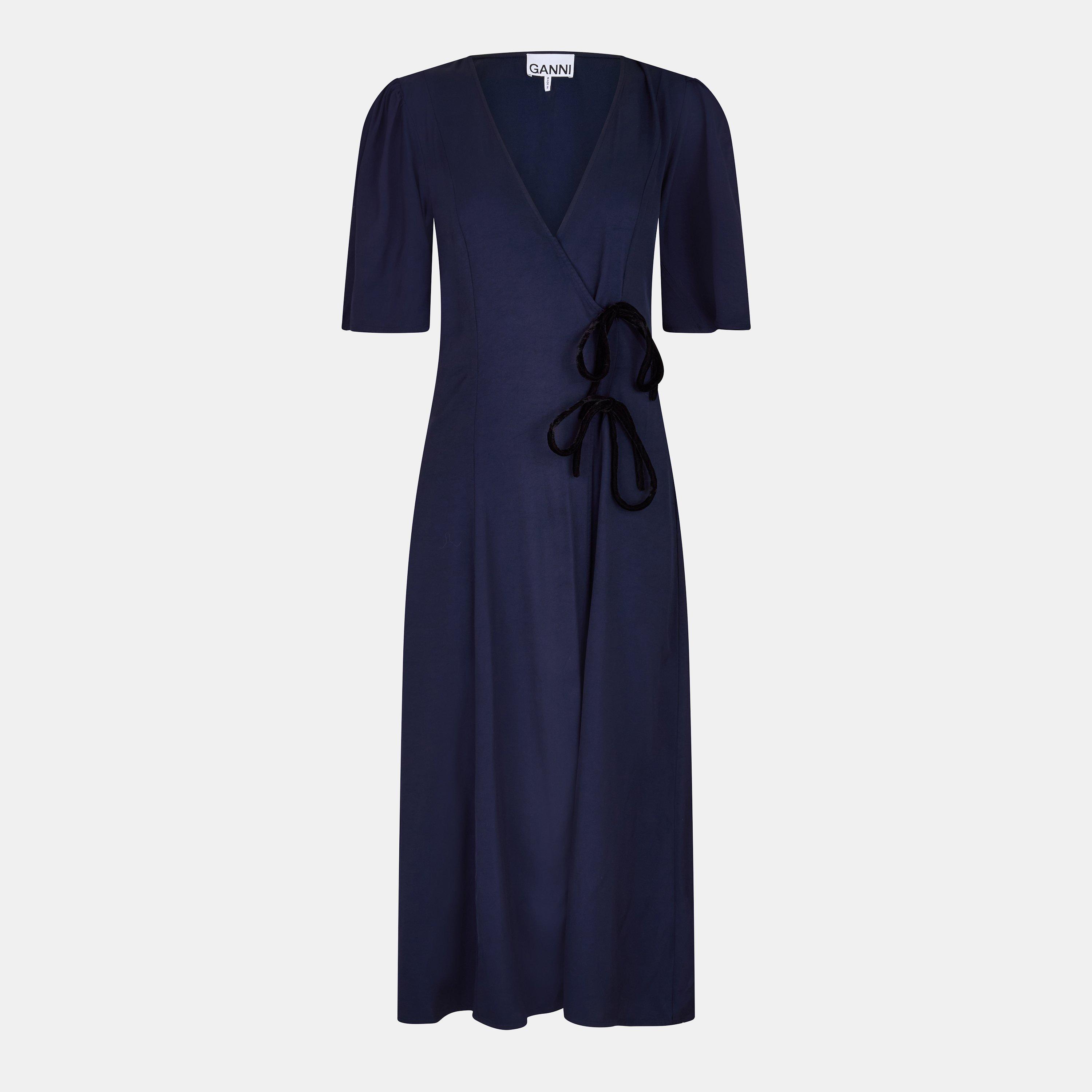 Sky Captain - Ganni - Women's Mini Wrap Dress - 1
