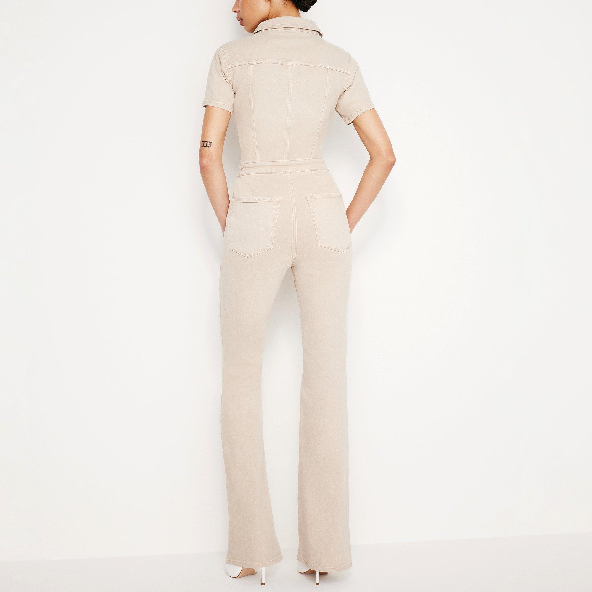  Sand004 - Good American - Good Bootcut Jmpsuit Ld99 - 2
