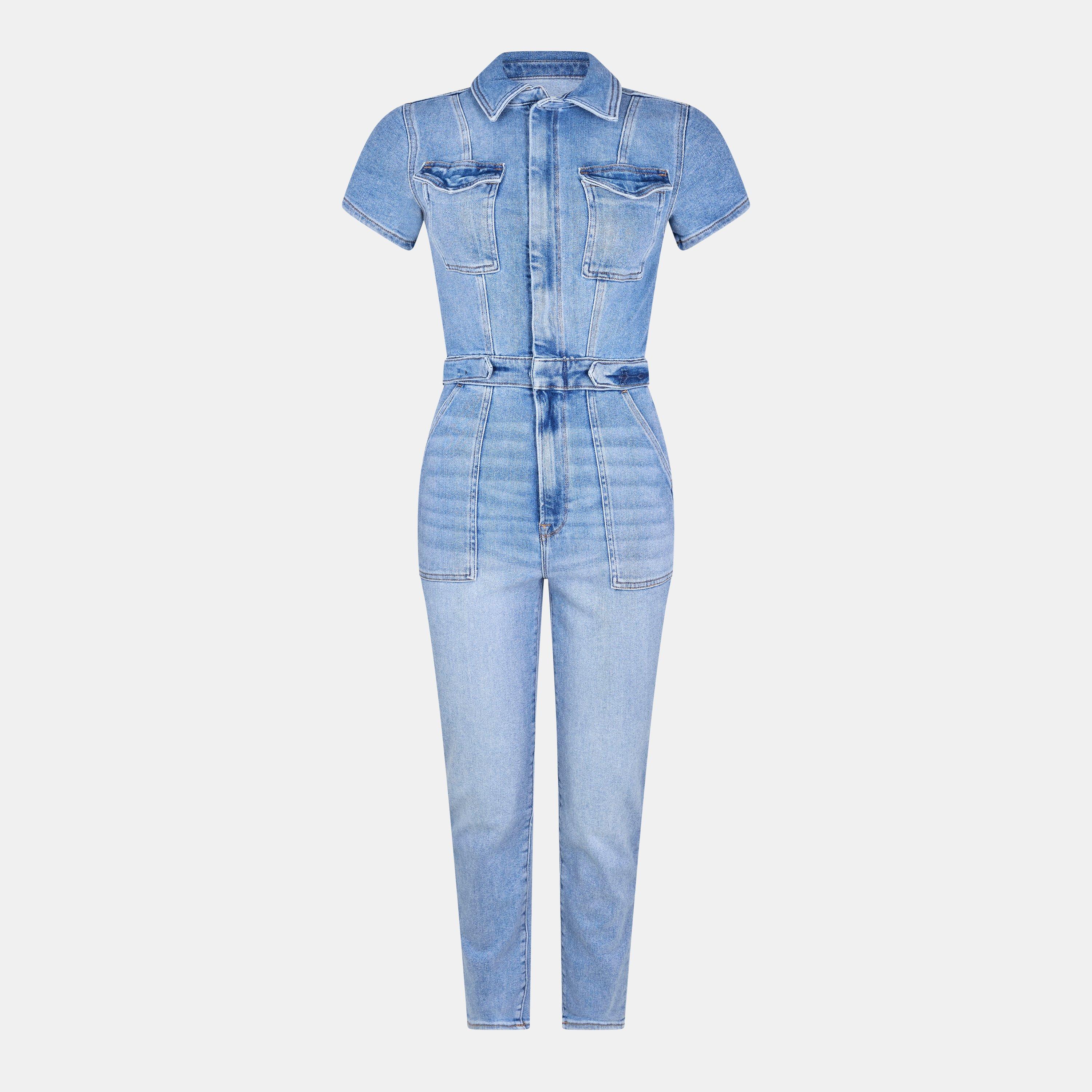 Good American Women's Jumpsuit -  Blue274 - Size 12 (3)