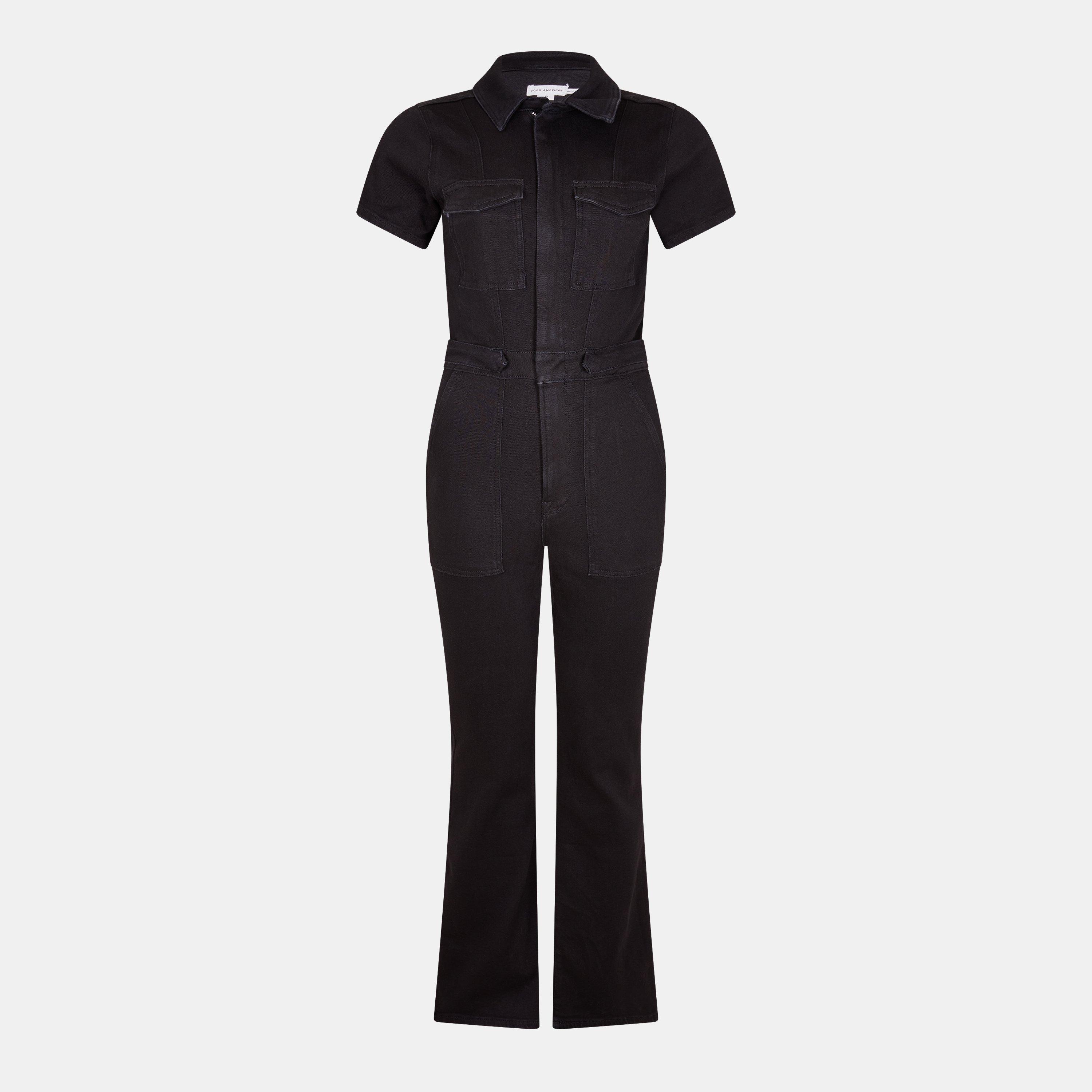 Black001 - Good American - Women's Bootcut Jumpsuit - 1