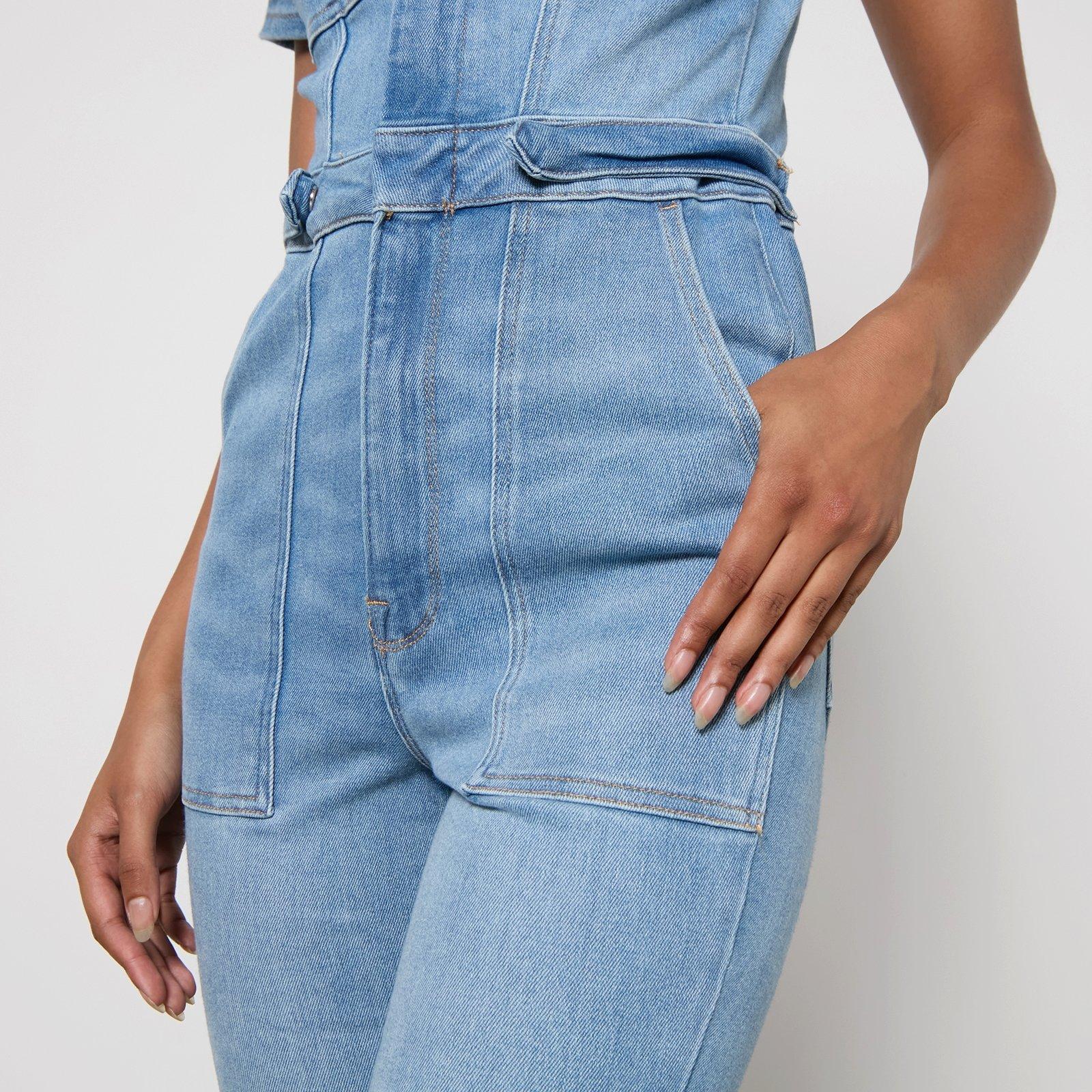  Blue274 - Good American - Women's Bootcut Jumpsuit - 3