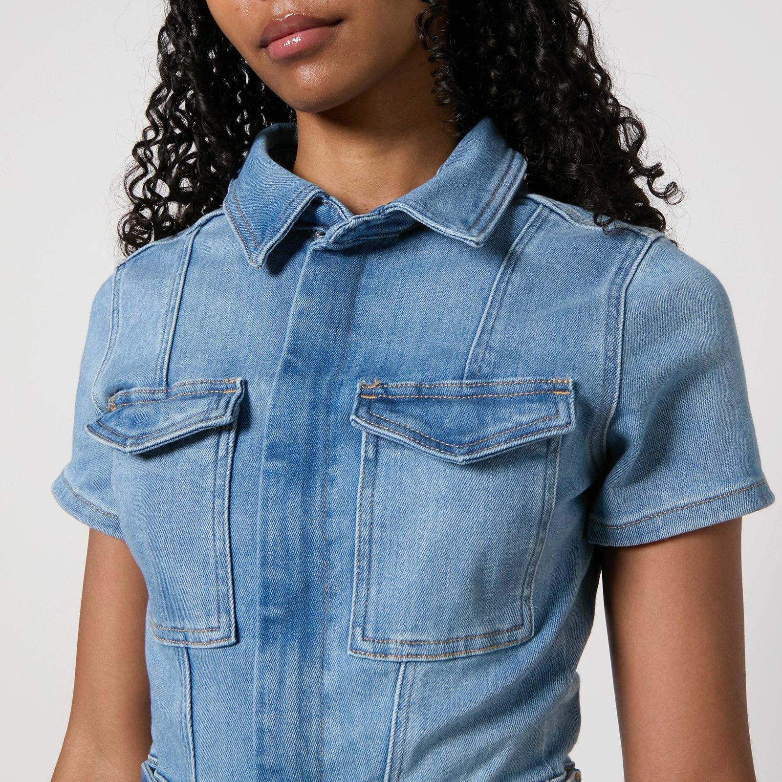  Blue274 - Good American - Women's Bootcut Jumpsuit - 4