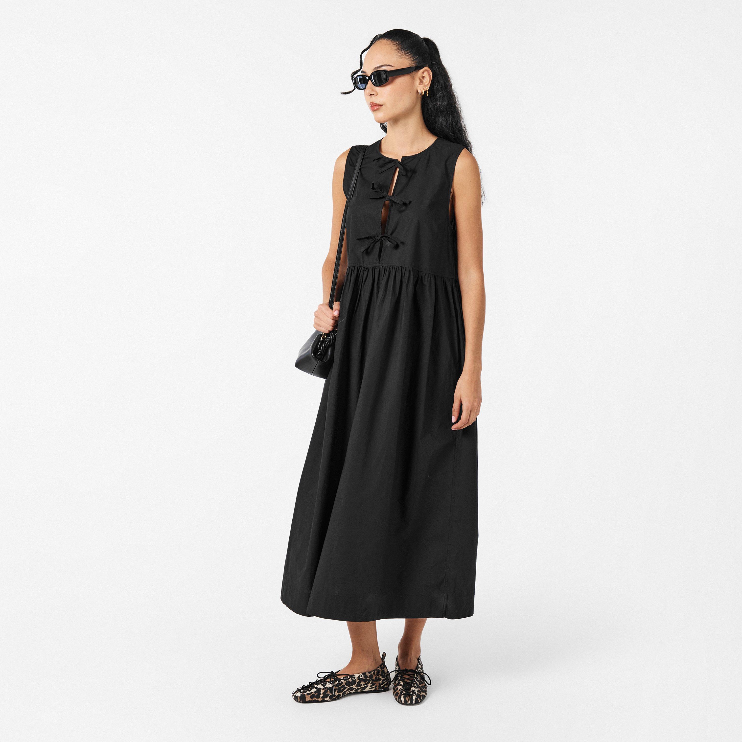 Ganni Women's Poplin Mid Shift Dress | Cruise Fashion