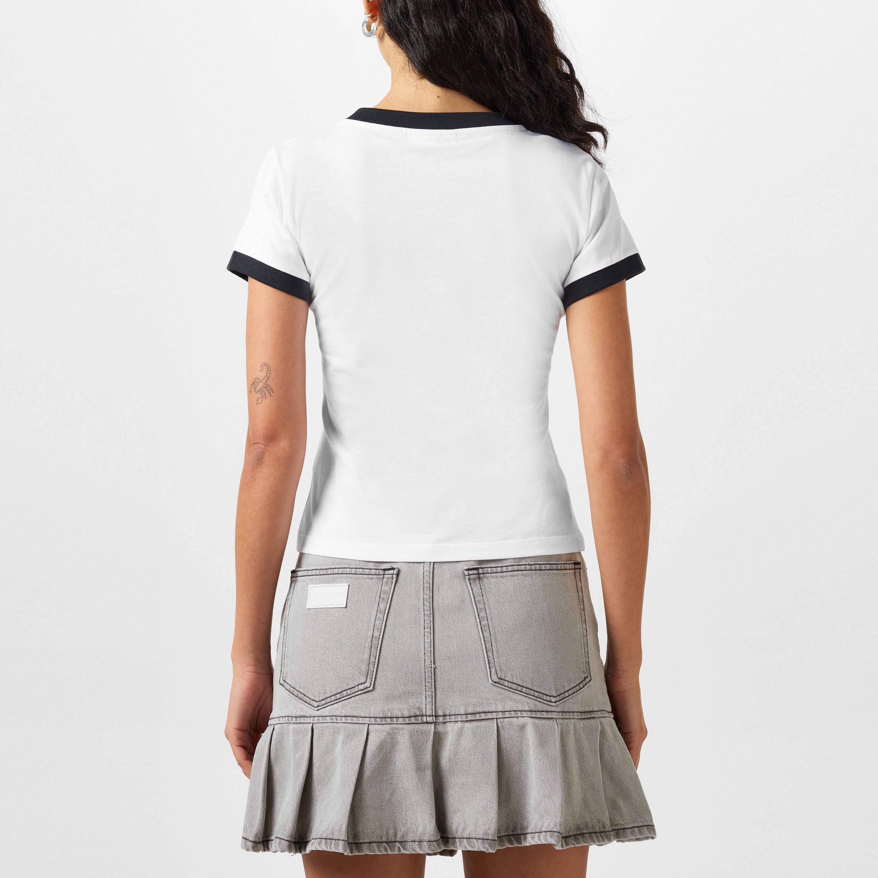 Bright White - Ganni - Bear T-Shirt - 3