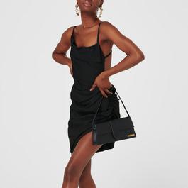 Jacquemus La Robe Saudade Asymmetrical Mini Dress