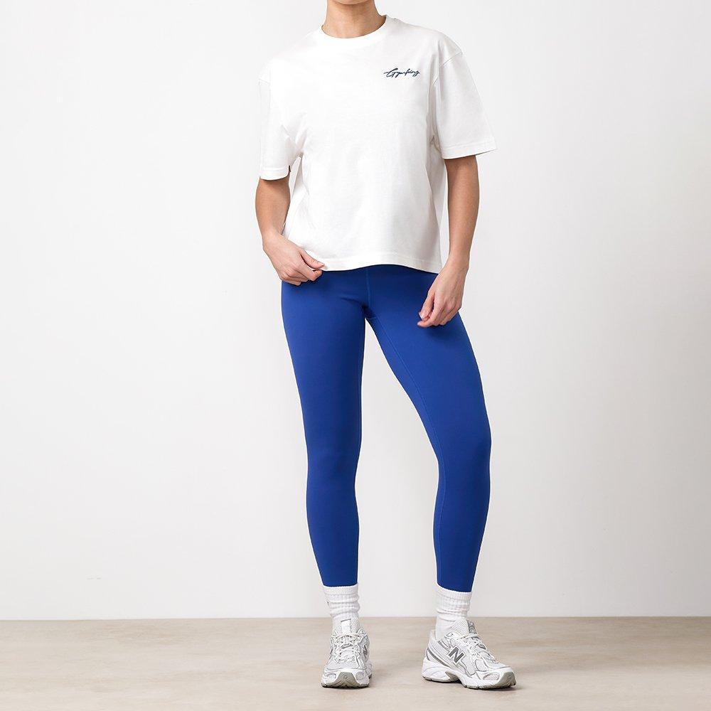 Cream - Gym King - Gym King Script Mindset Hip Length BF Tee - Cream - 3