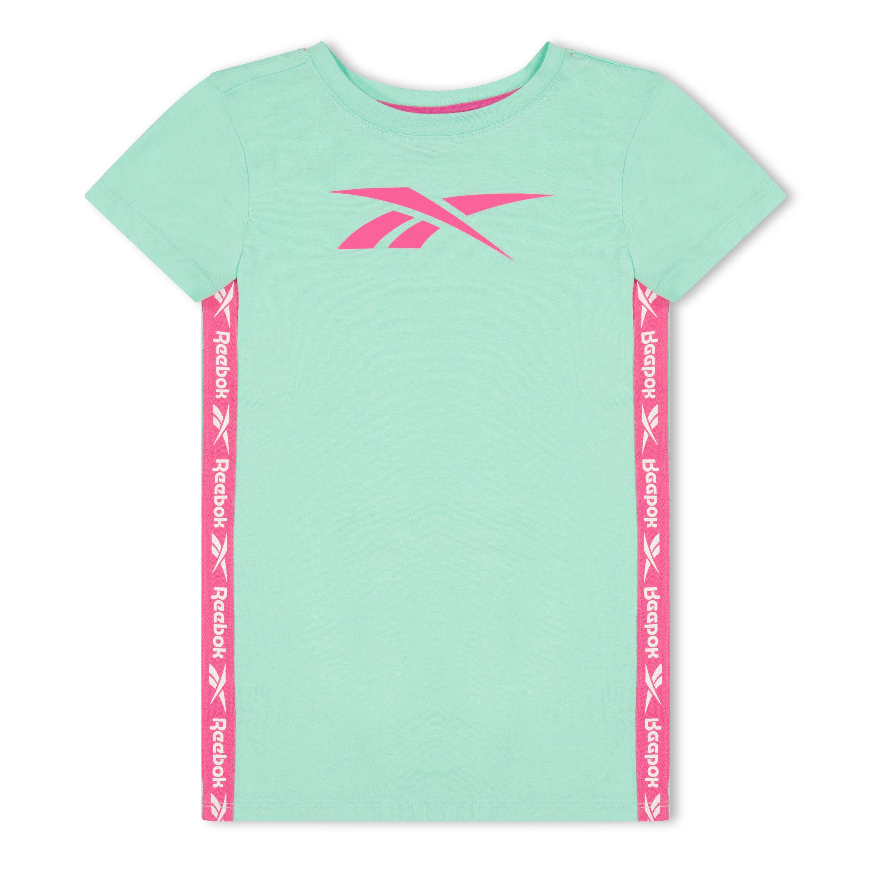 Beach Glass - Reebok - Kids' Classic Tape T-Shirt Dress - 1