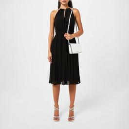 MICHAEL Michael Kors Chain Neck Midi Dress