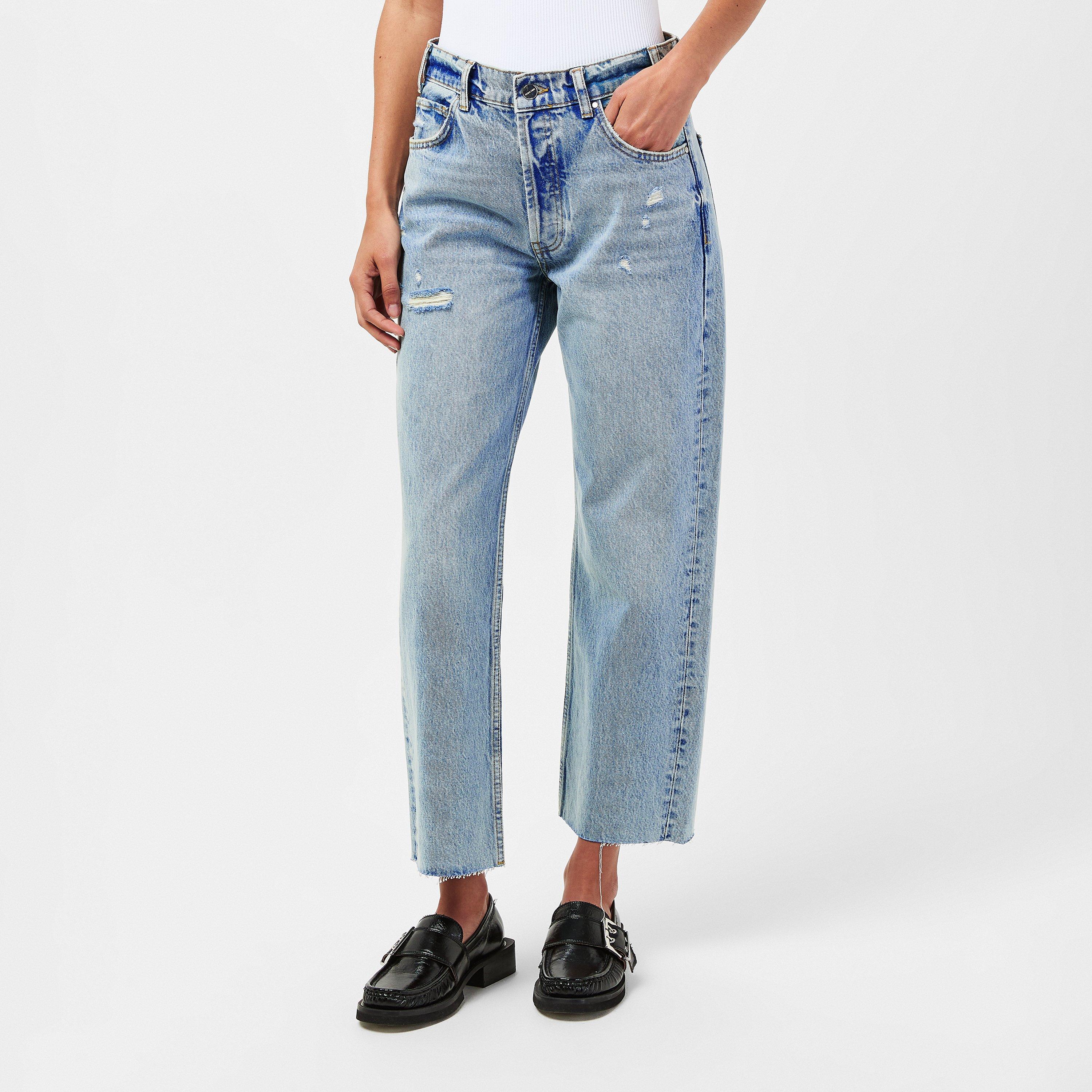 Blue Reservoir - Anine Bing - Distressed Gavin Jeans - 2