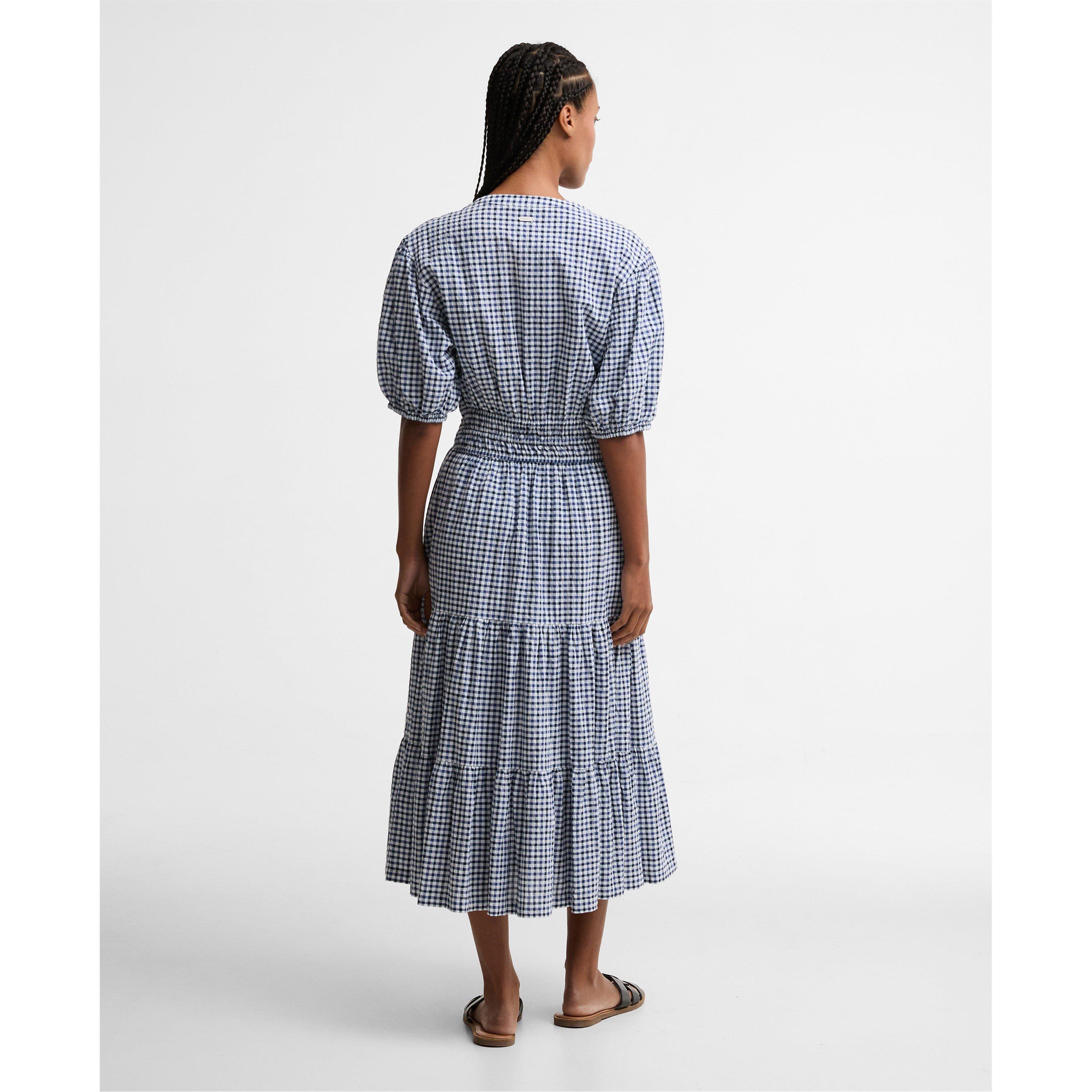 Multi Gingham - Barbour - Women's A Line Dress - 3