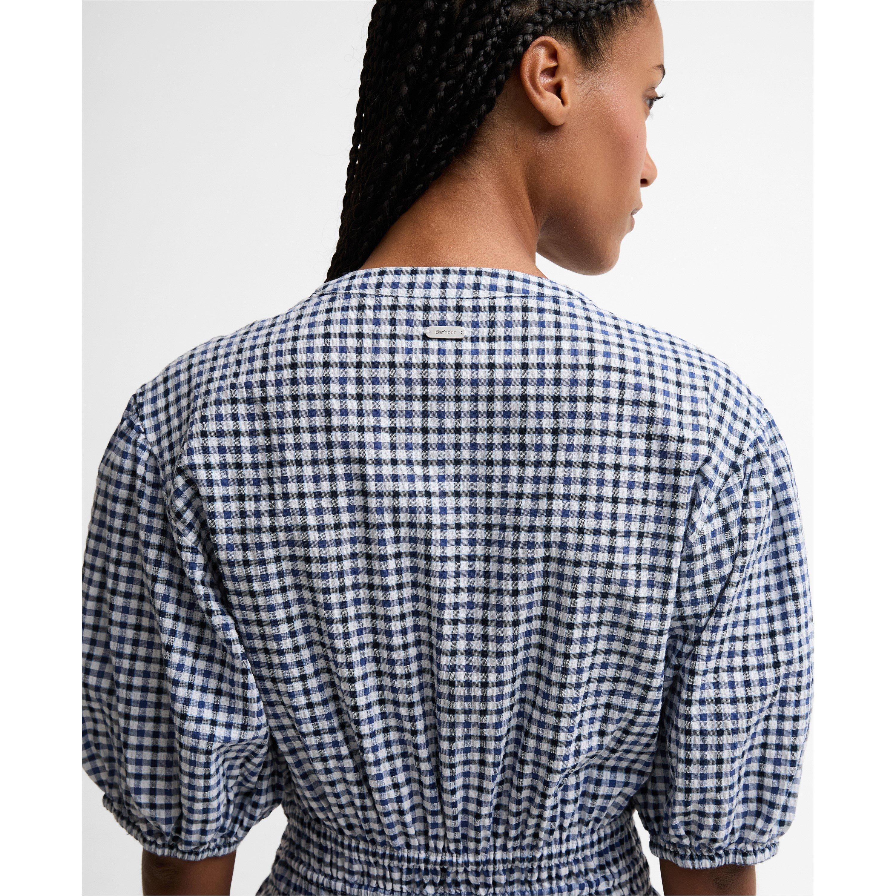 Multi Gingham - Barbour - Women's A Line Dress - 6