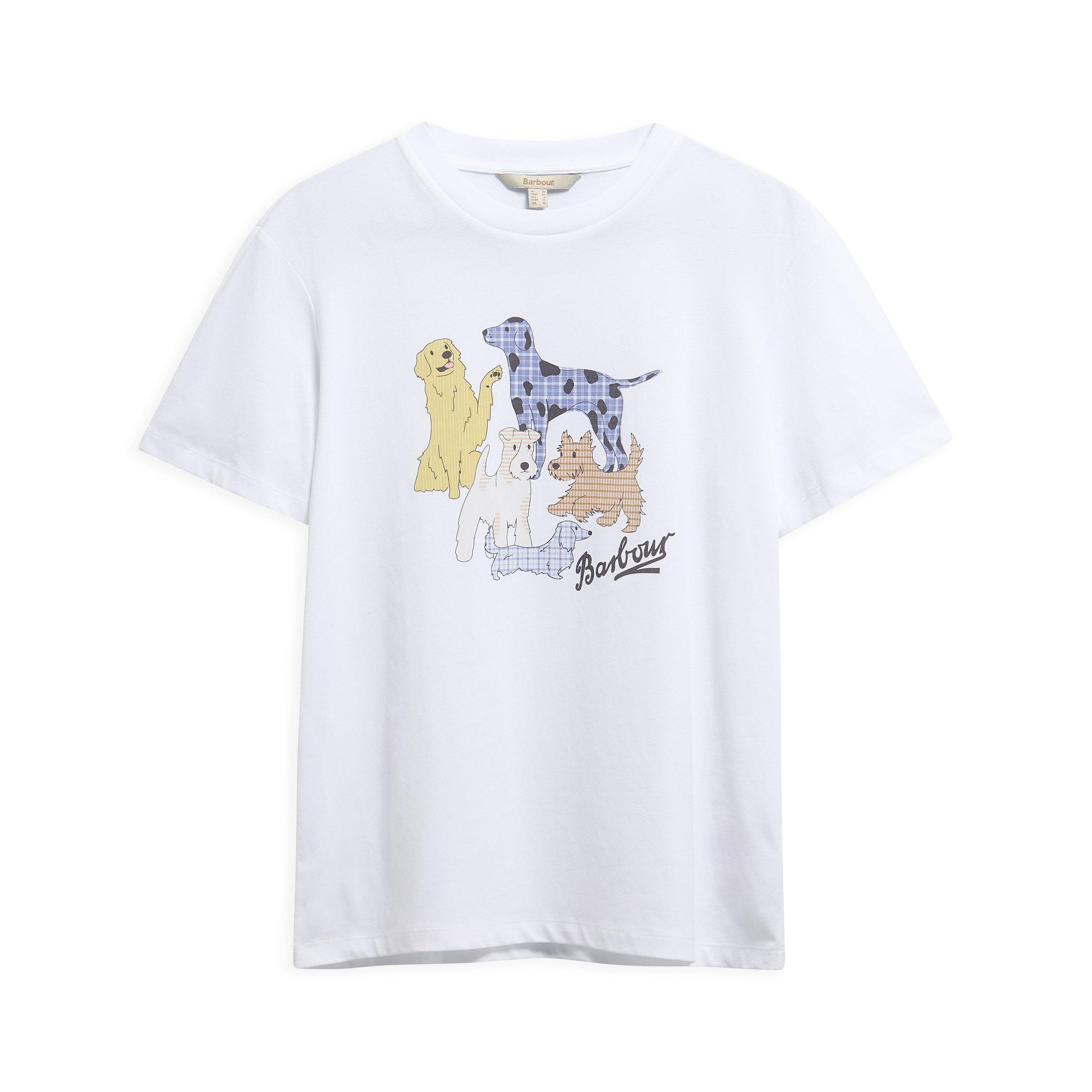 White - Barbour - Women's T-Shirt - 1