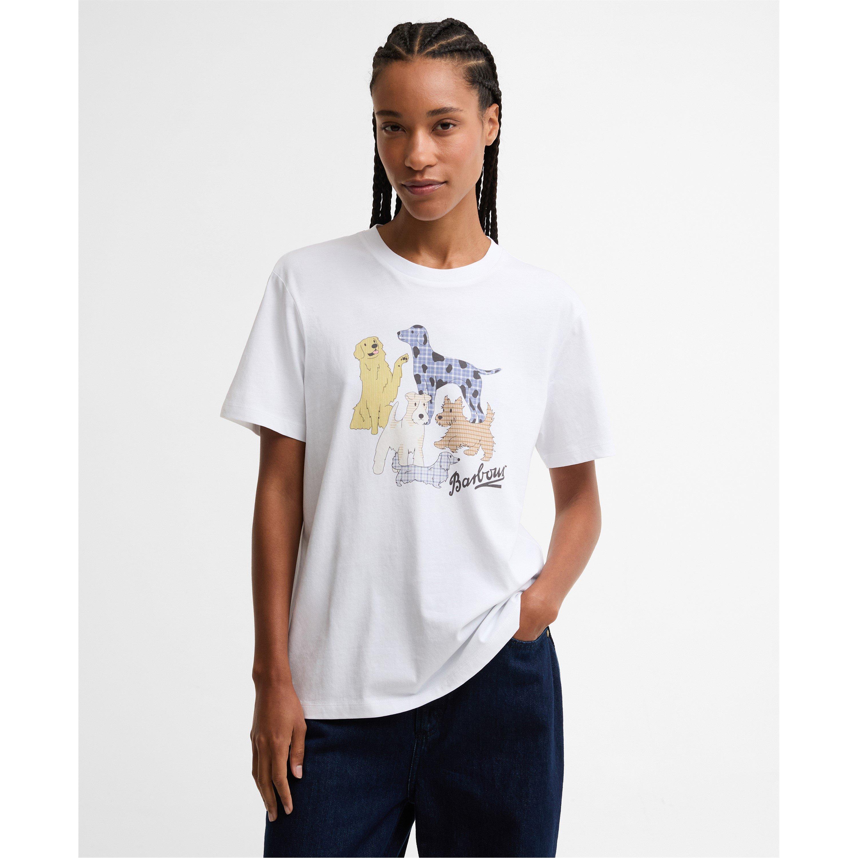 White - Barbour - Women's T-Shirt - 2