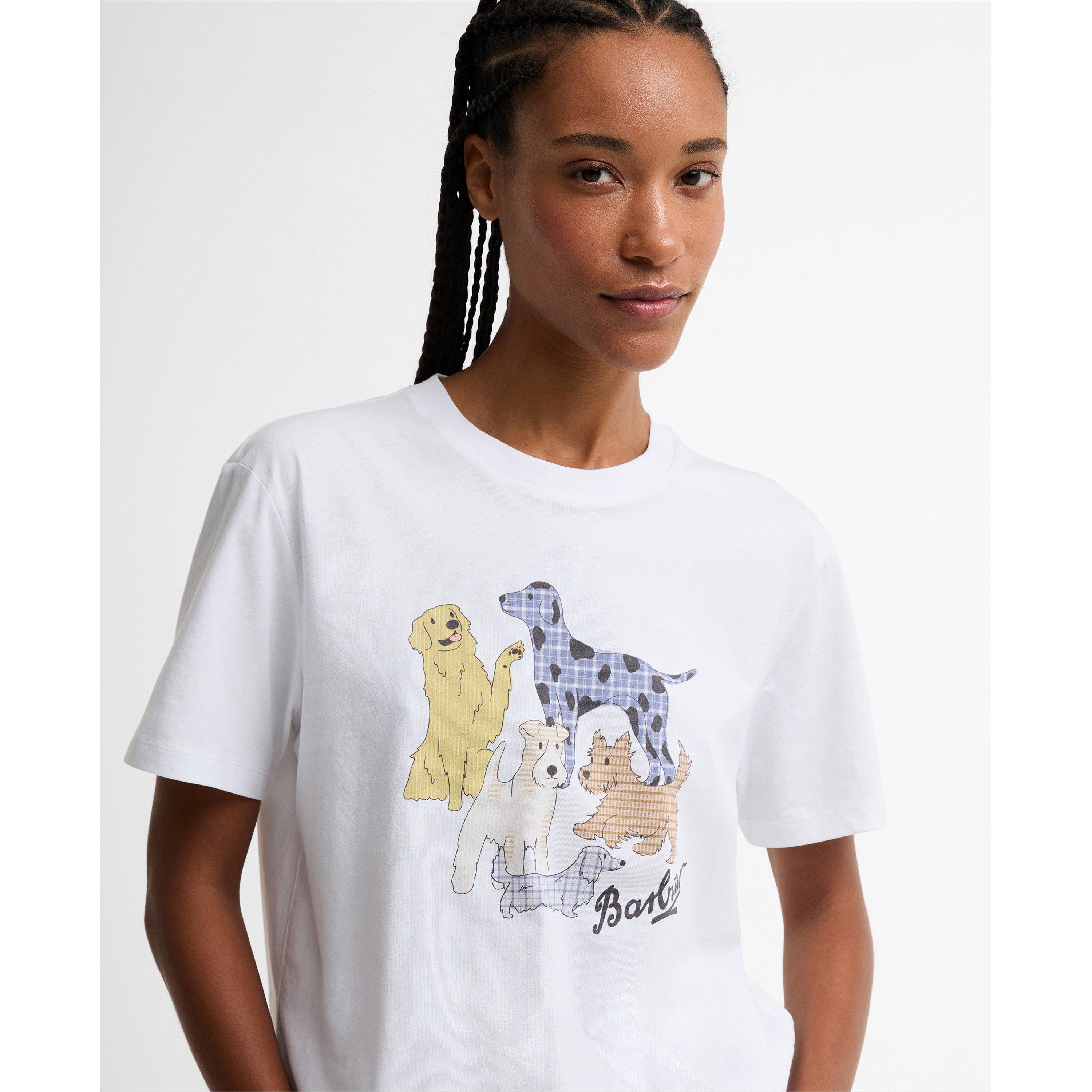 White - Barbour - Women's T-Shirt - 4
