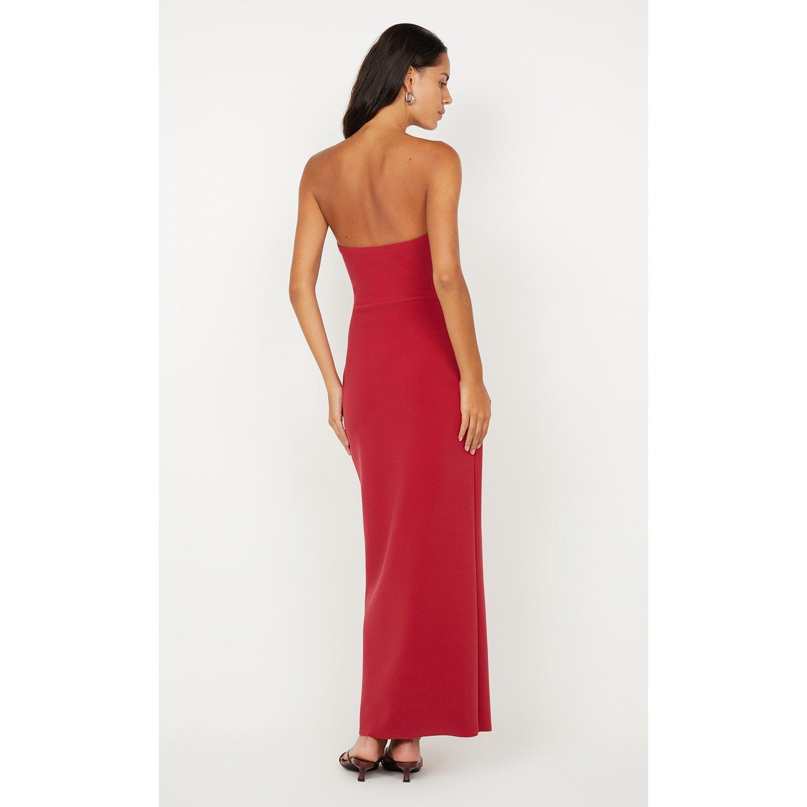 Cherry - Bec and Bridge - Women's Rafi Strapless Bodycon Dress - 2