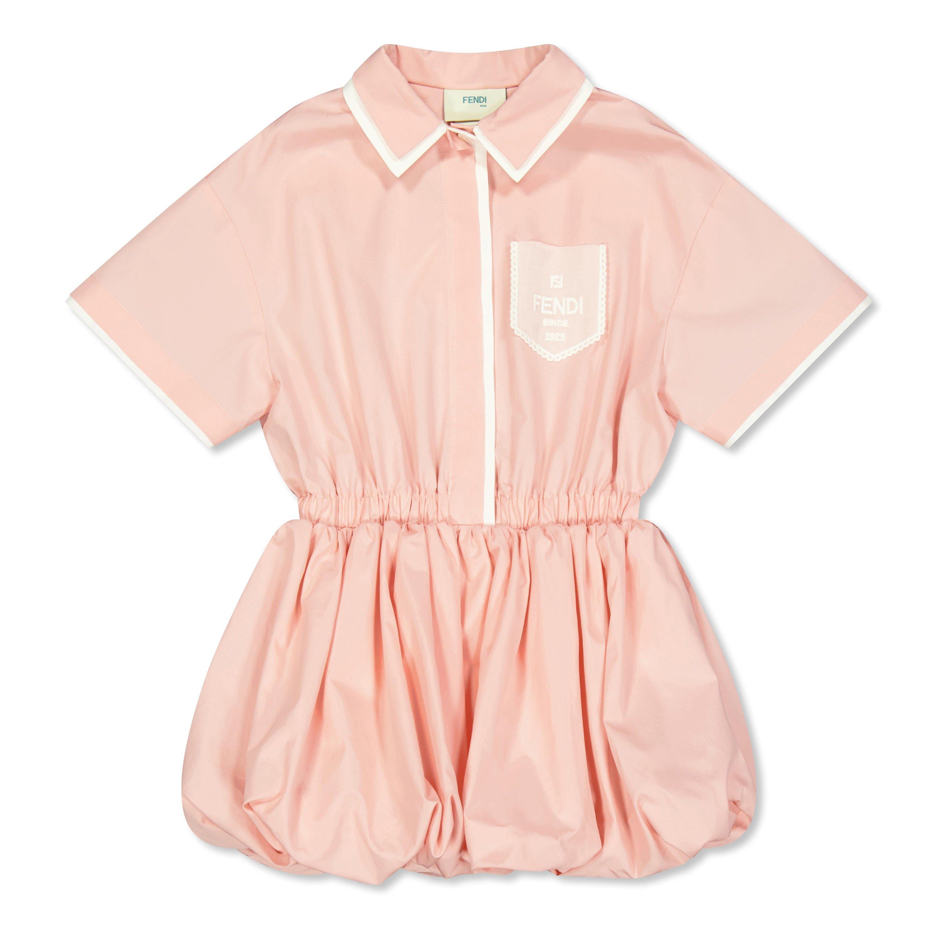 Rosa PeonyF1UL9 - Fendi - Kids' Mini Dress - 1