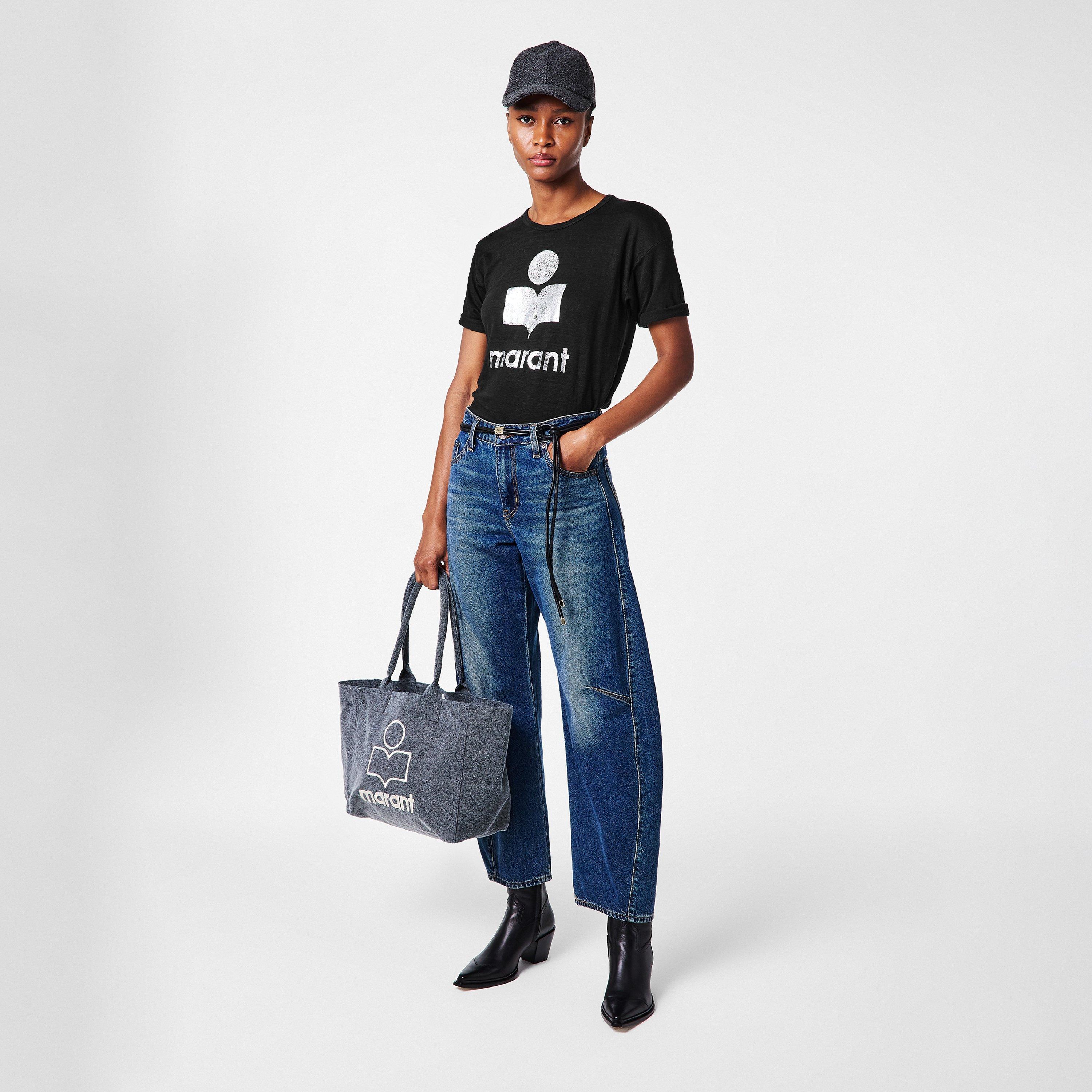 Black 01BK - Marant Etoile - Women's Koldi T-Shirt - 6