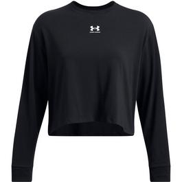 Under Armour Rival Terry Oversized T-Shirt Womens