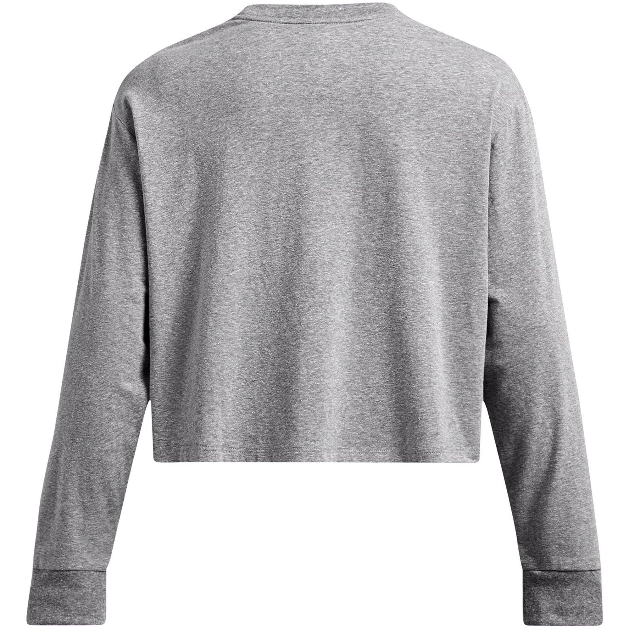 Castlerock/Blk - Under Armour - Rival Terry Oversized T-Shirt Womens - 4