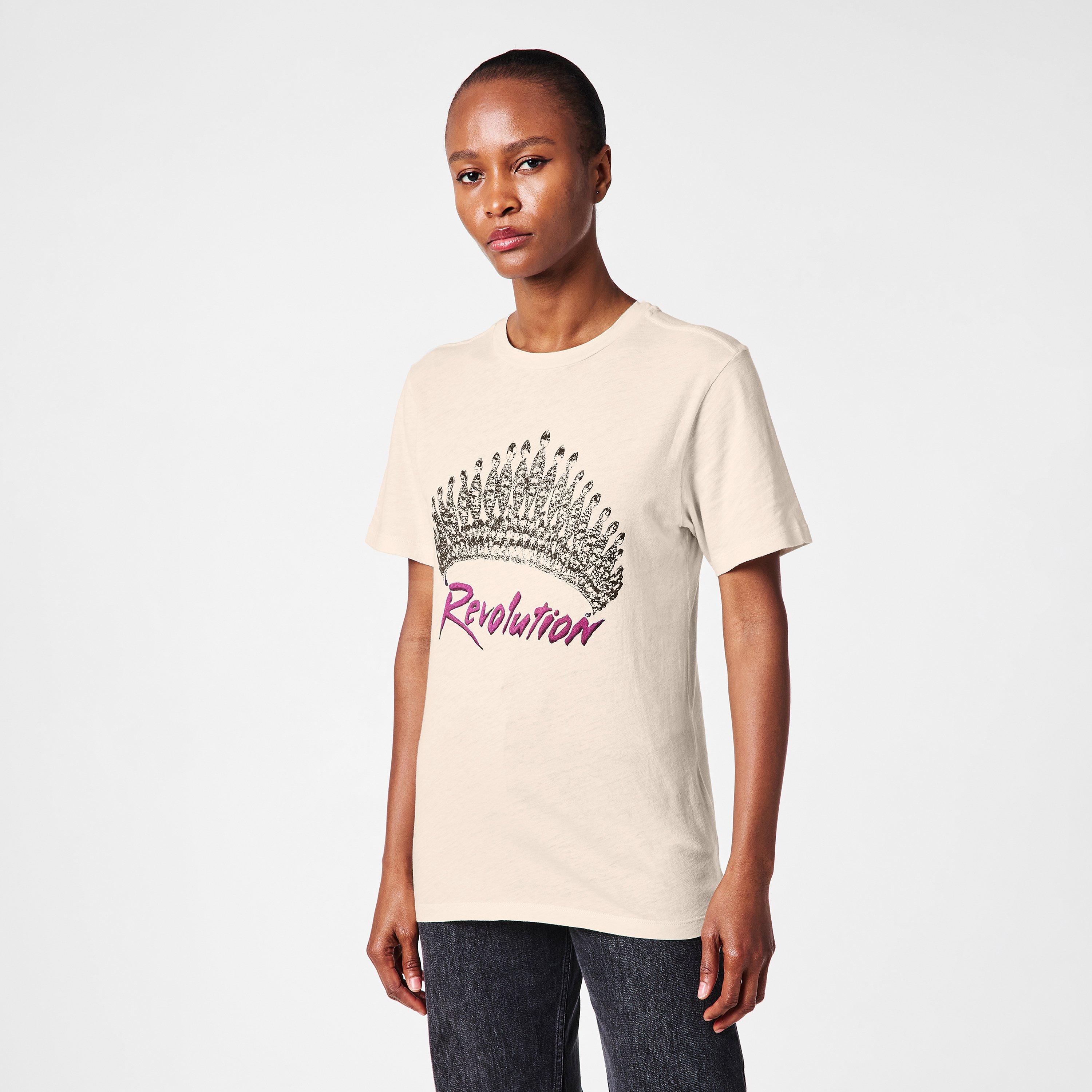 Ecru 23EC - Marant Etoile - Women's Zewel T-Shirt - 3