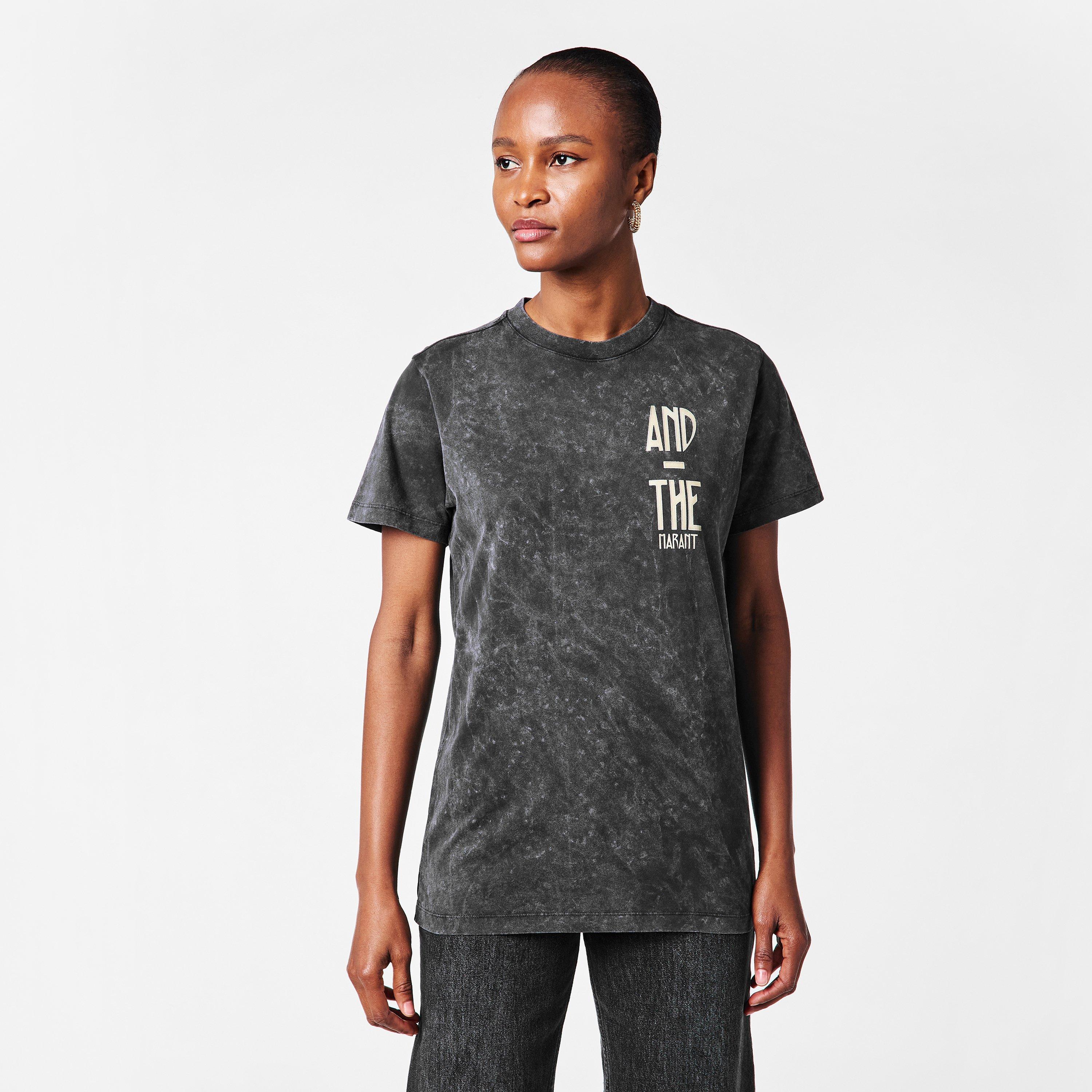 Fad Black 02FK - Marant Etoile - Women's Zoeline T-Shirt - 3