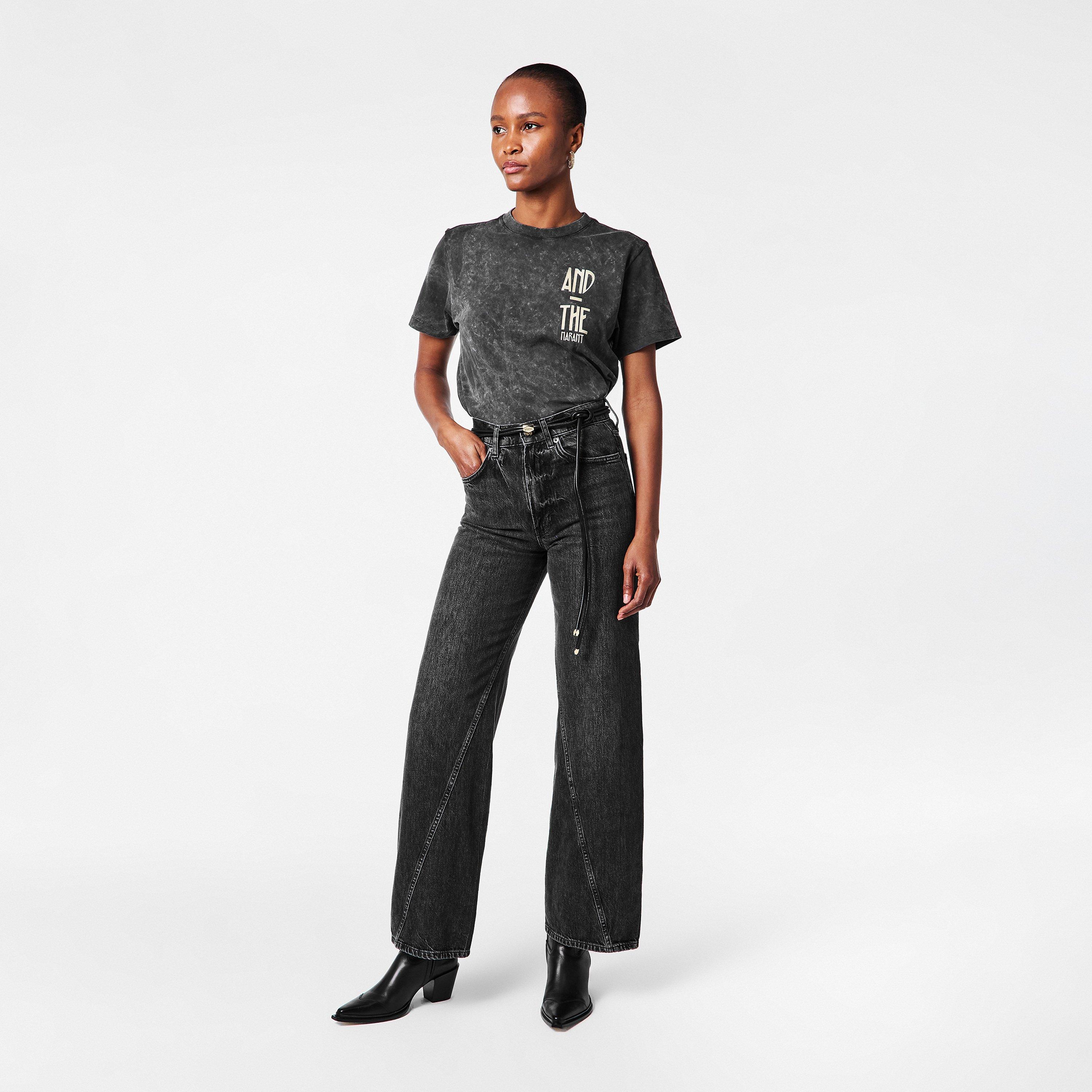 Fad Black 02FK - Marant Etoile - Women's Zoeline T-Shirt - 6