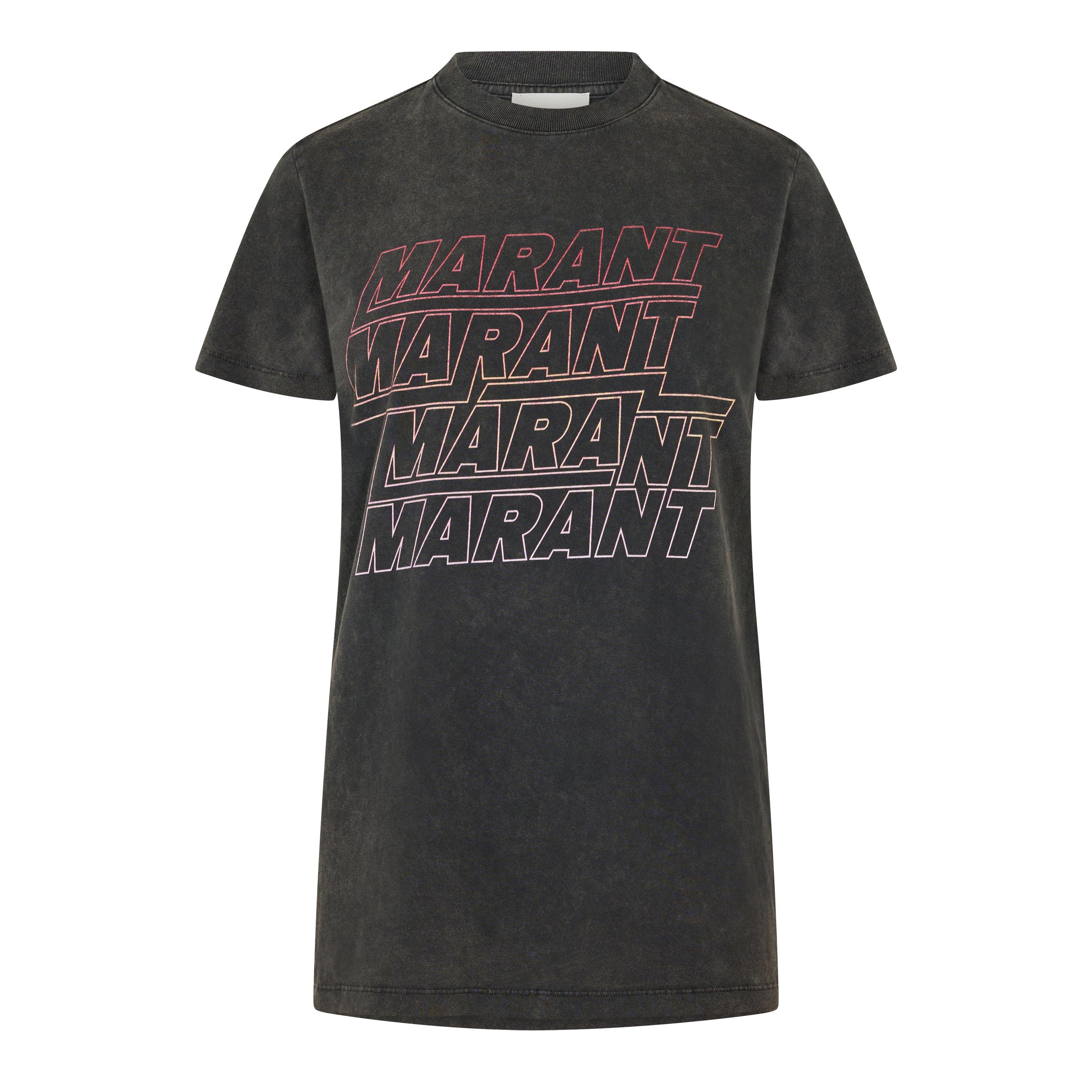Marant Etoile Women's Zoeline T-Shirt - Offblack - Size 14 (L)