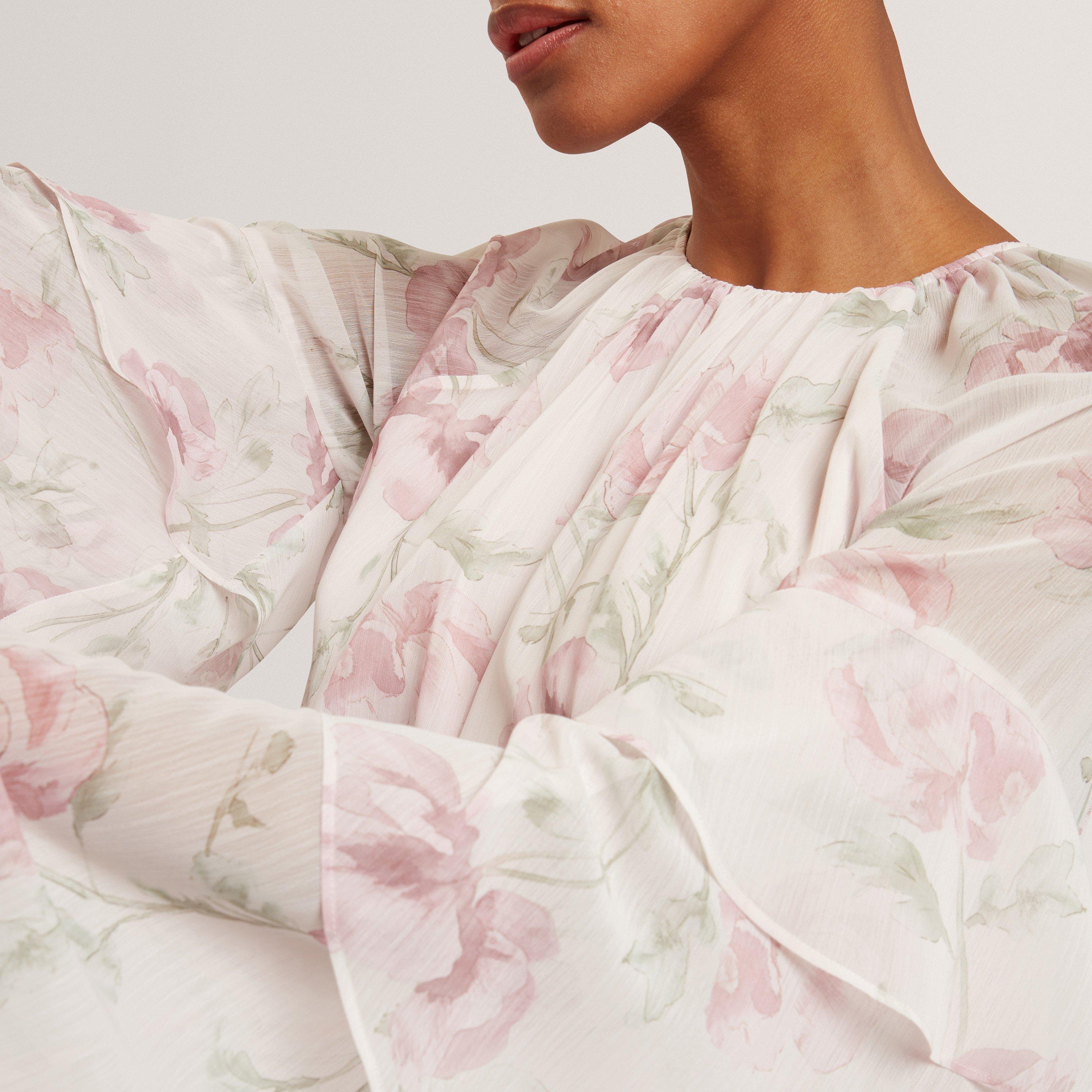 Rose pâle - Ted Baker - Ted Tiered MiniDress Ld62 - 4