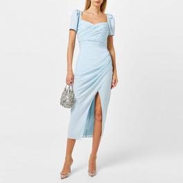 Self Portrait Crepe Midi Dress