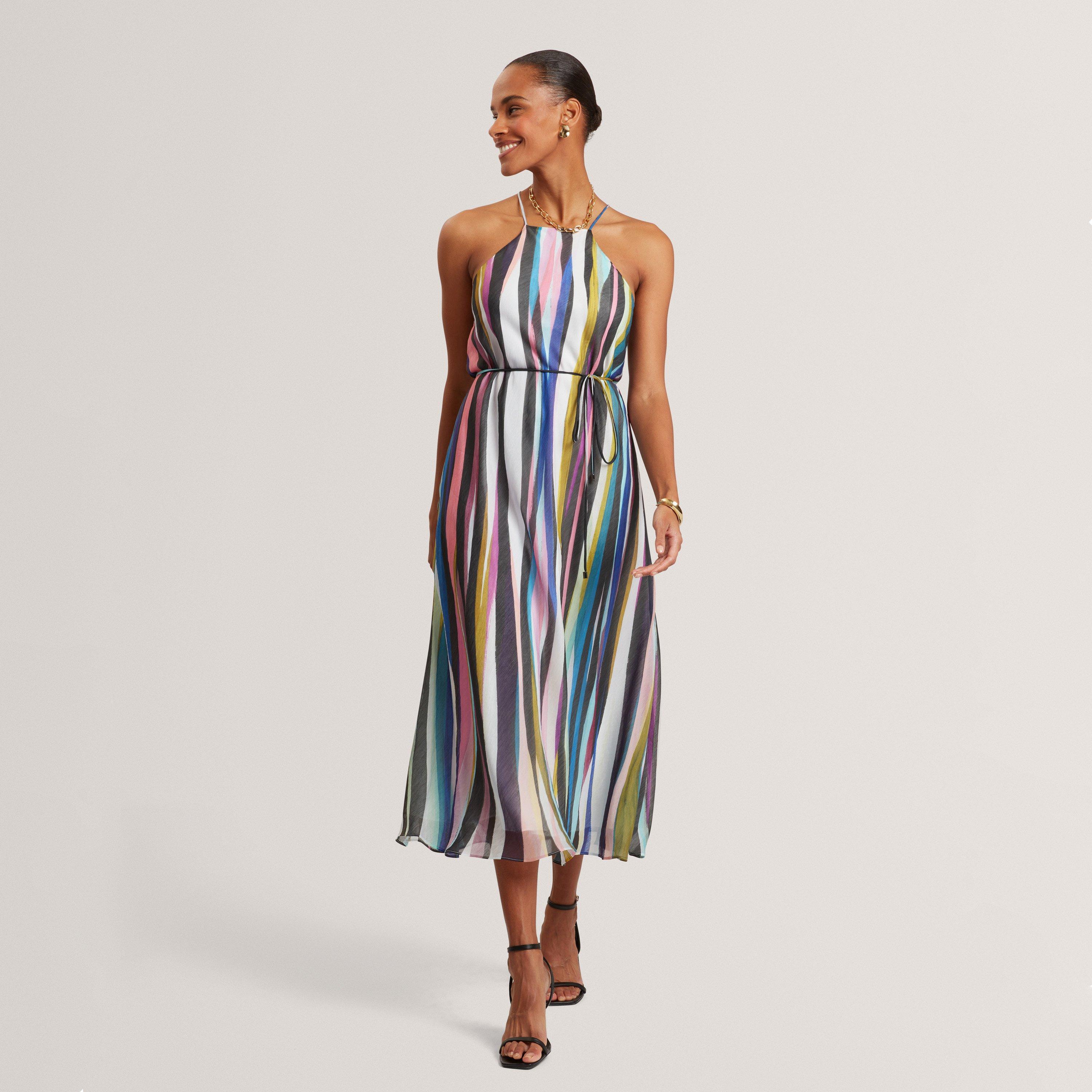 Black - Ted Baker - Ted Baker Halter Neck Maxi Dress - 2