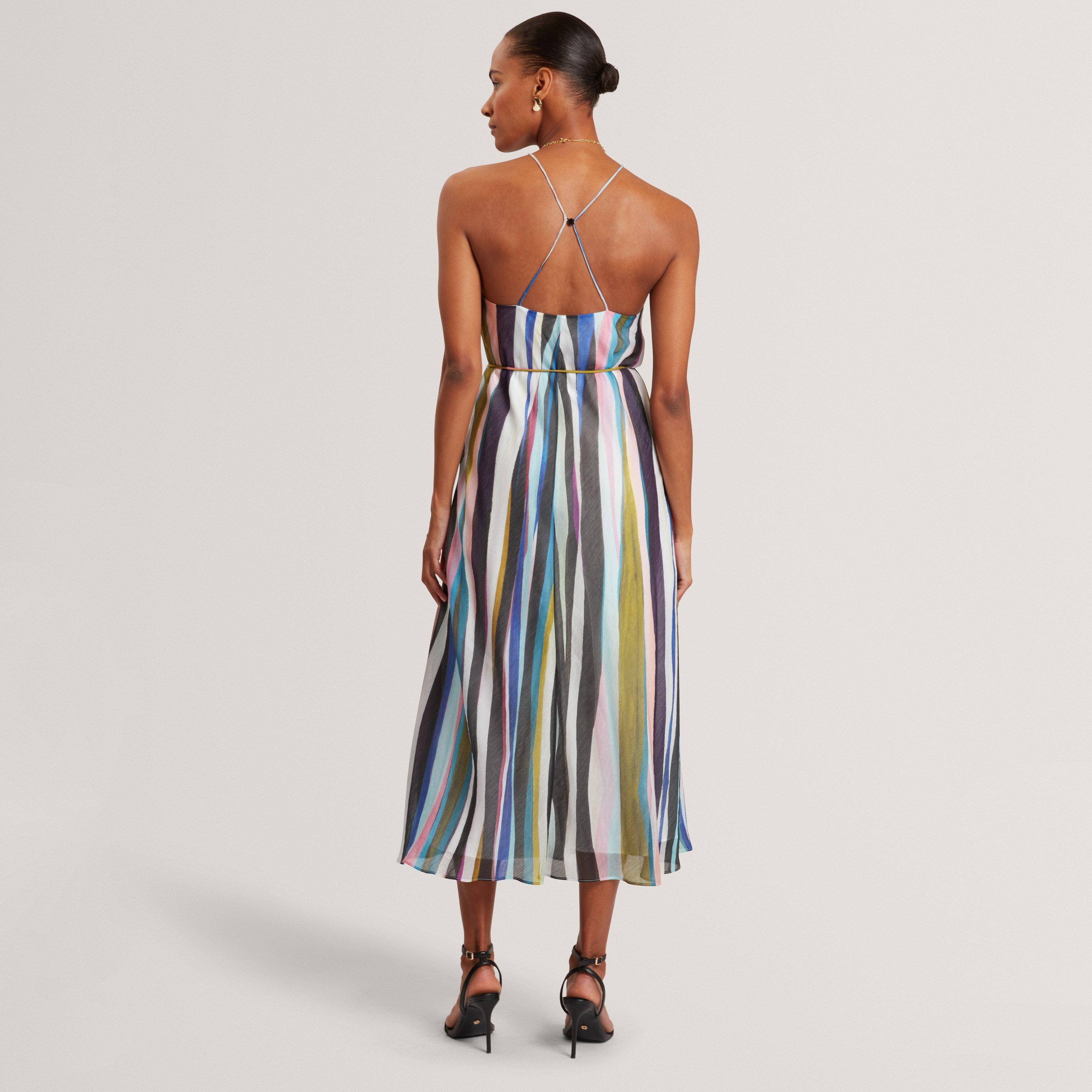 Black - Ted Baker - Ted Baker Halter Neck Maxi Dress - 3