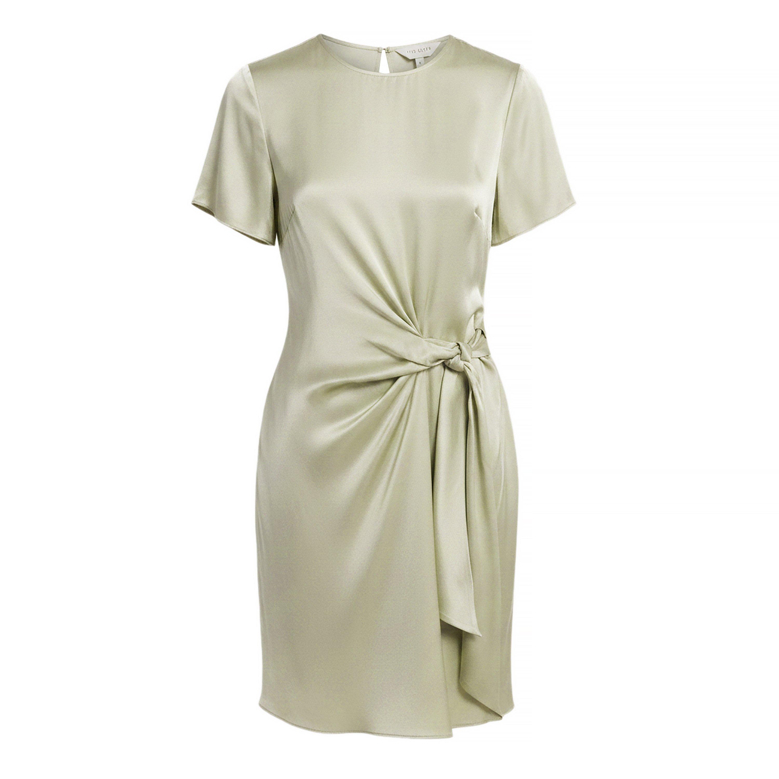 Lt-Green - Ted Baker - Ted Baker Mini Tie T-Shirt Dress - 1