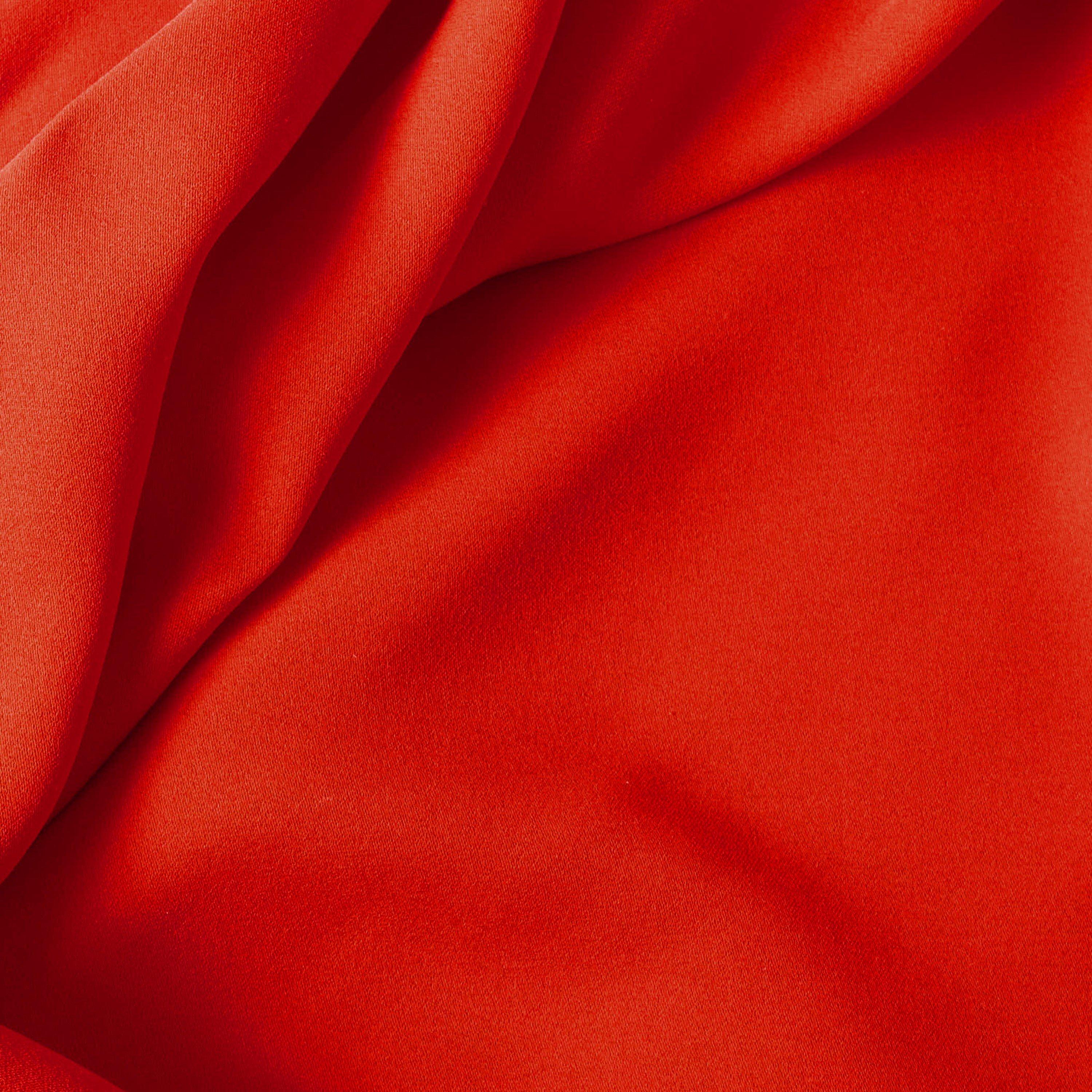 Sunset Red - Balenciaga - Women's Long Maxi Dress - 3