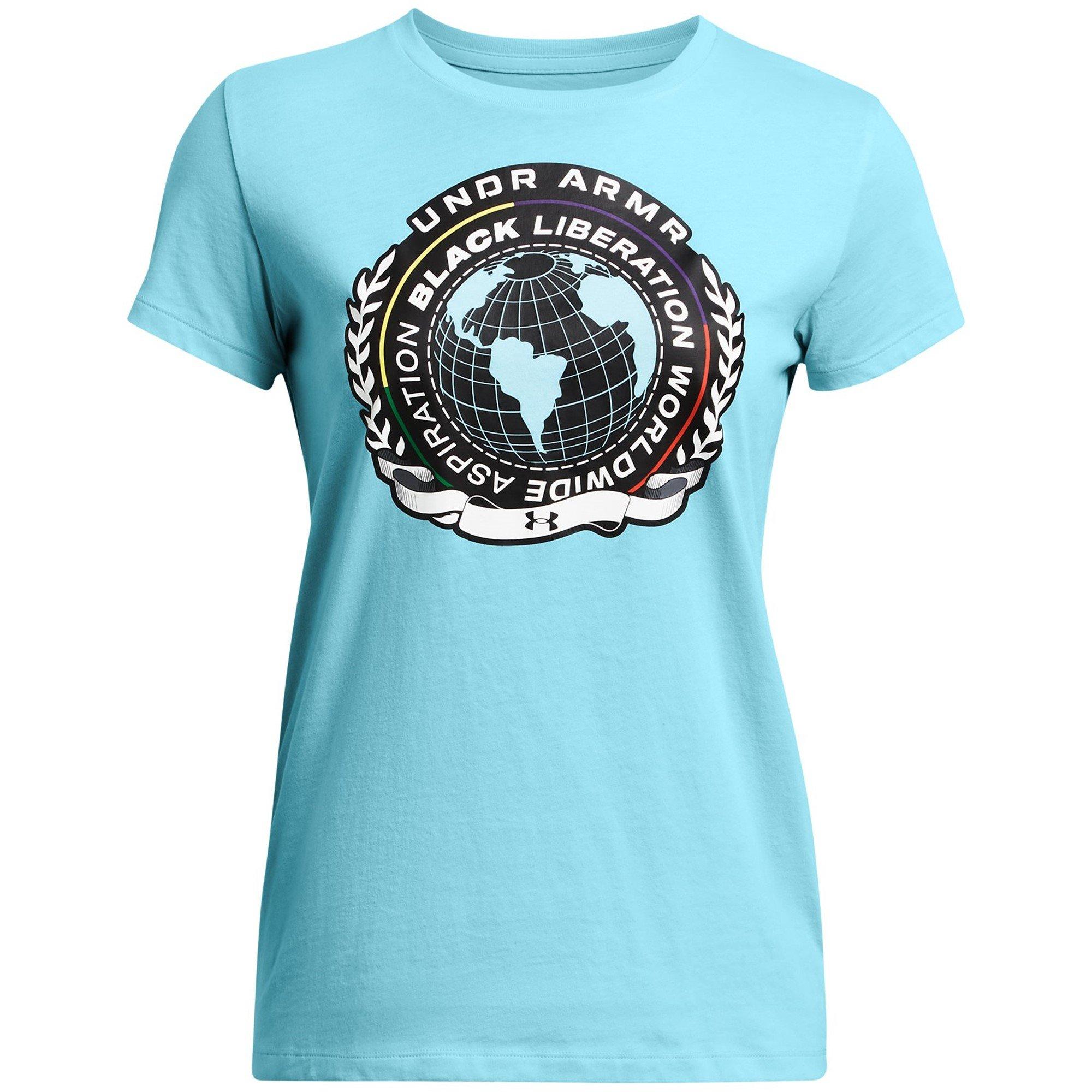 Blue - Under Armour - Women's Short Sleeve T-Shirt - 1