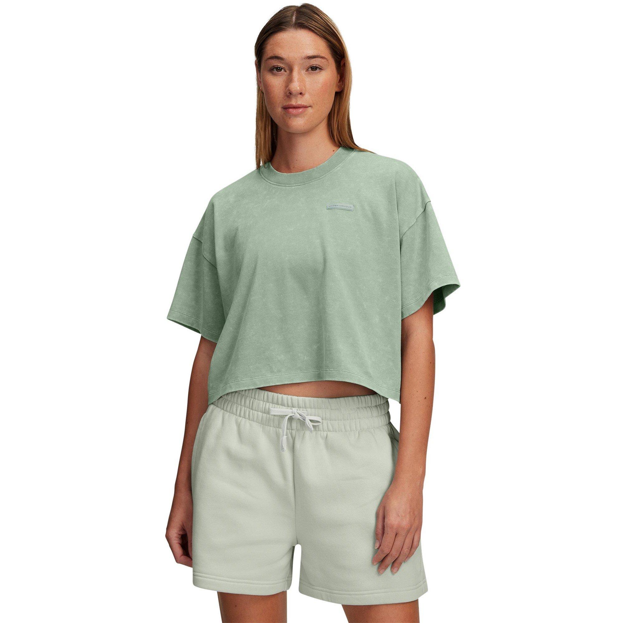 Green - Under Armour - Women's Short Sleeve T-Shirt - 1