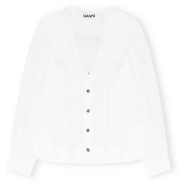 Ganni Relaxed Collar Shirt