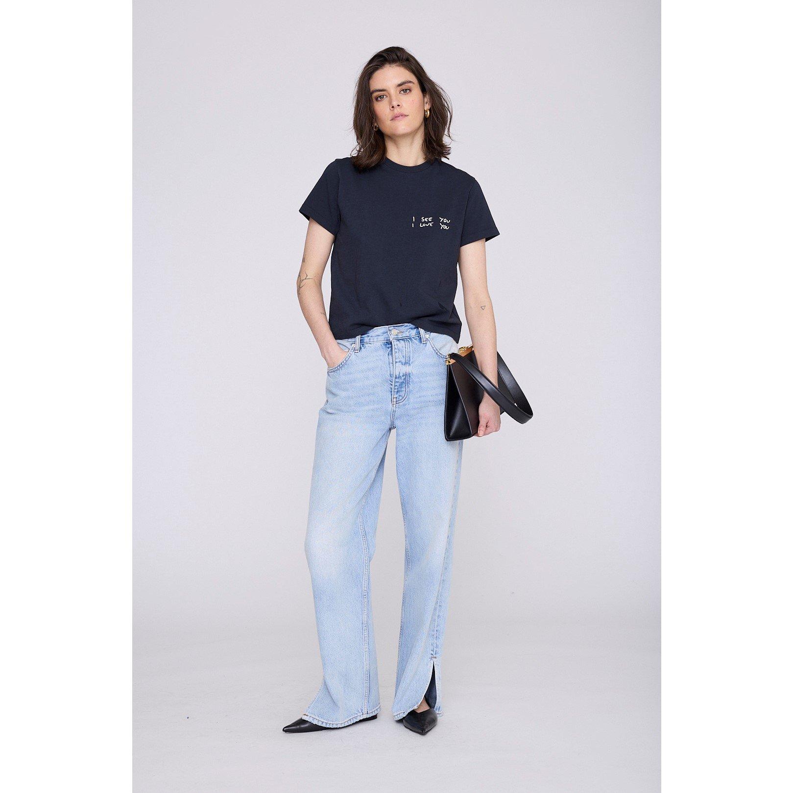 BLACK - Anine Bing - Women's T-Shirt - 1