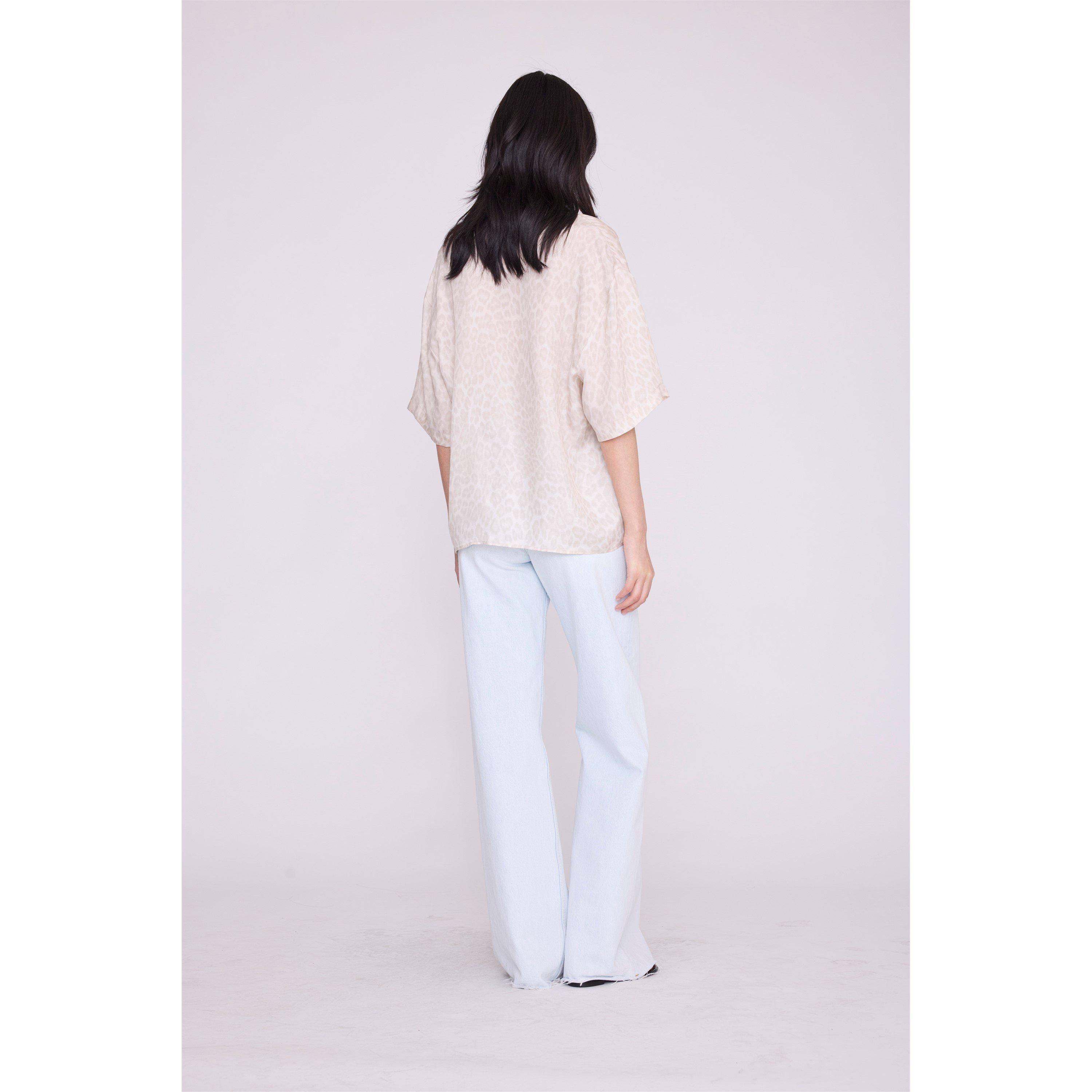 WASHED LEO - Anine Bing - Women's Patterned Short Sleeve Shirt - 2