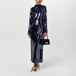 Self Portrait Sequin Midi Ld34