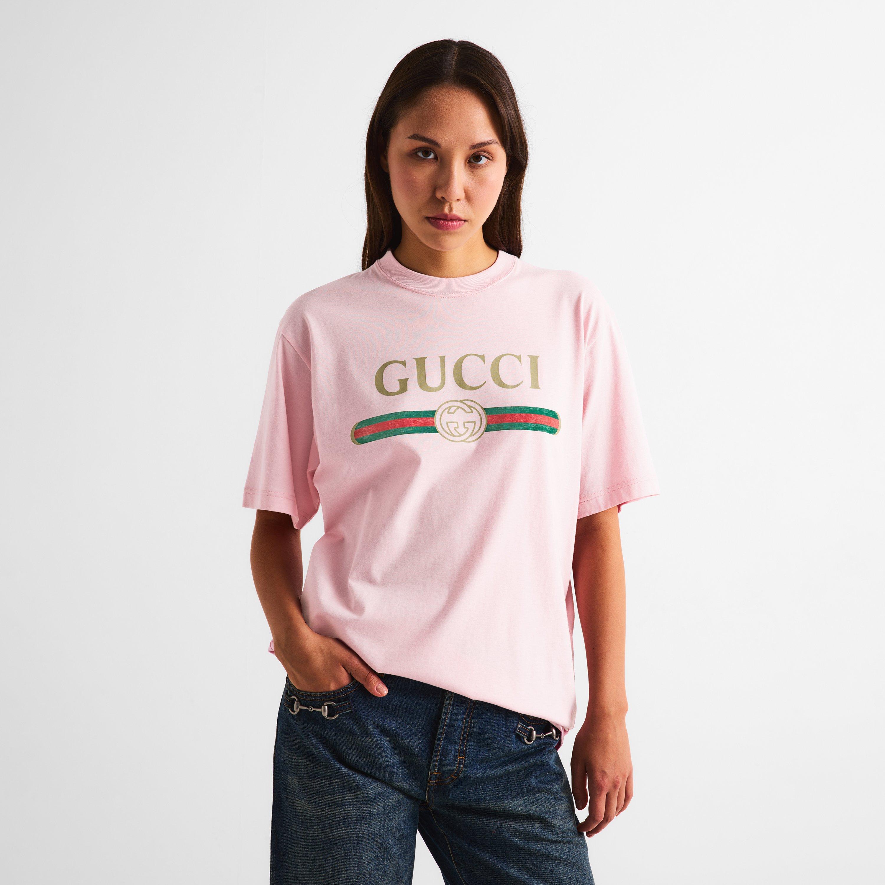 Sugar Pink - Gucci - Women's T-Shirt - 3