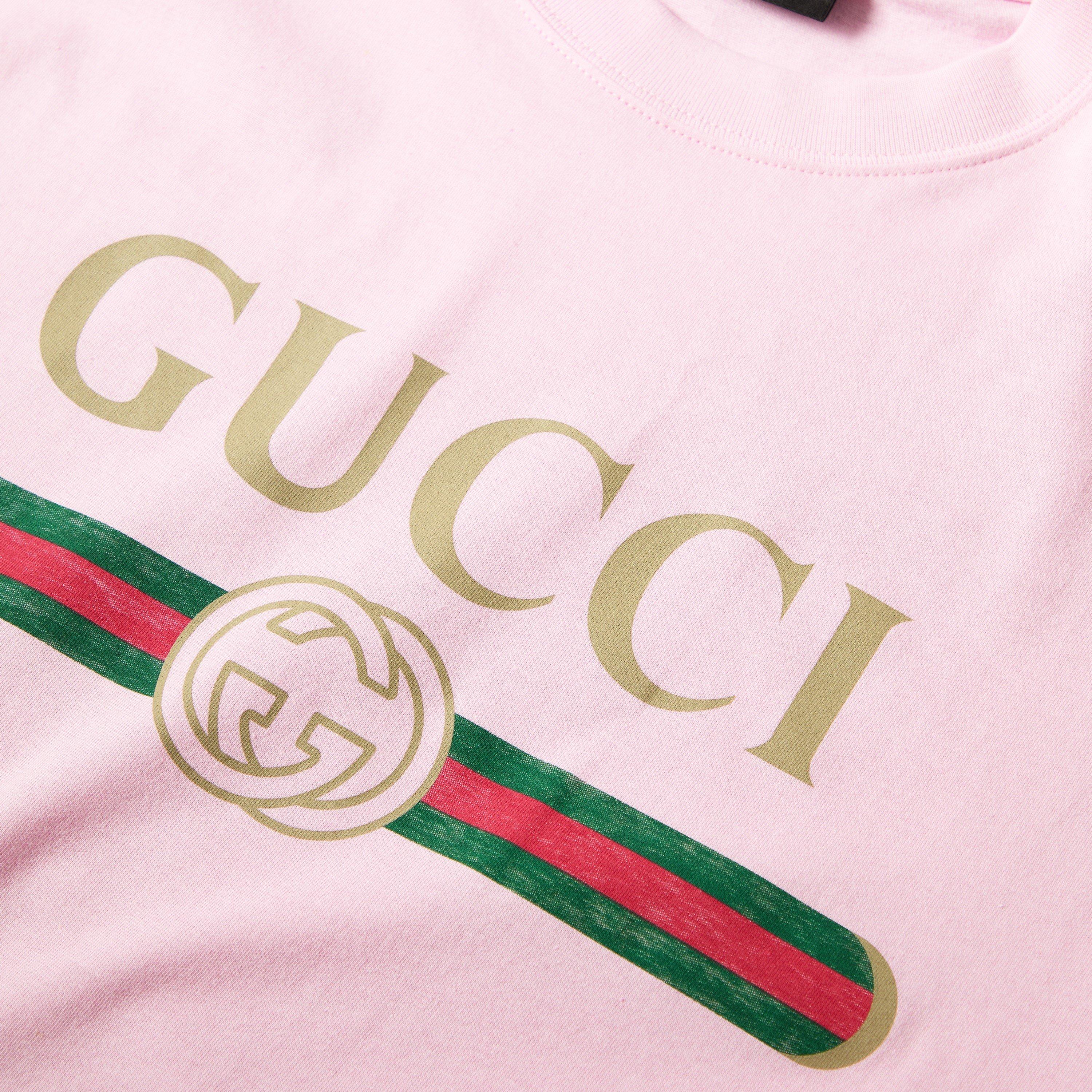 Sugar Pink - Gucci - Women's T-Shirt - 3