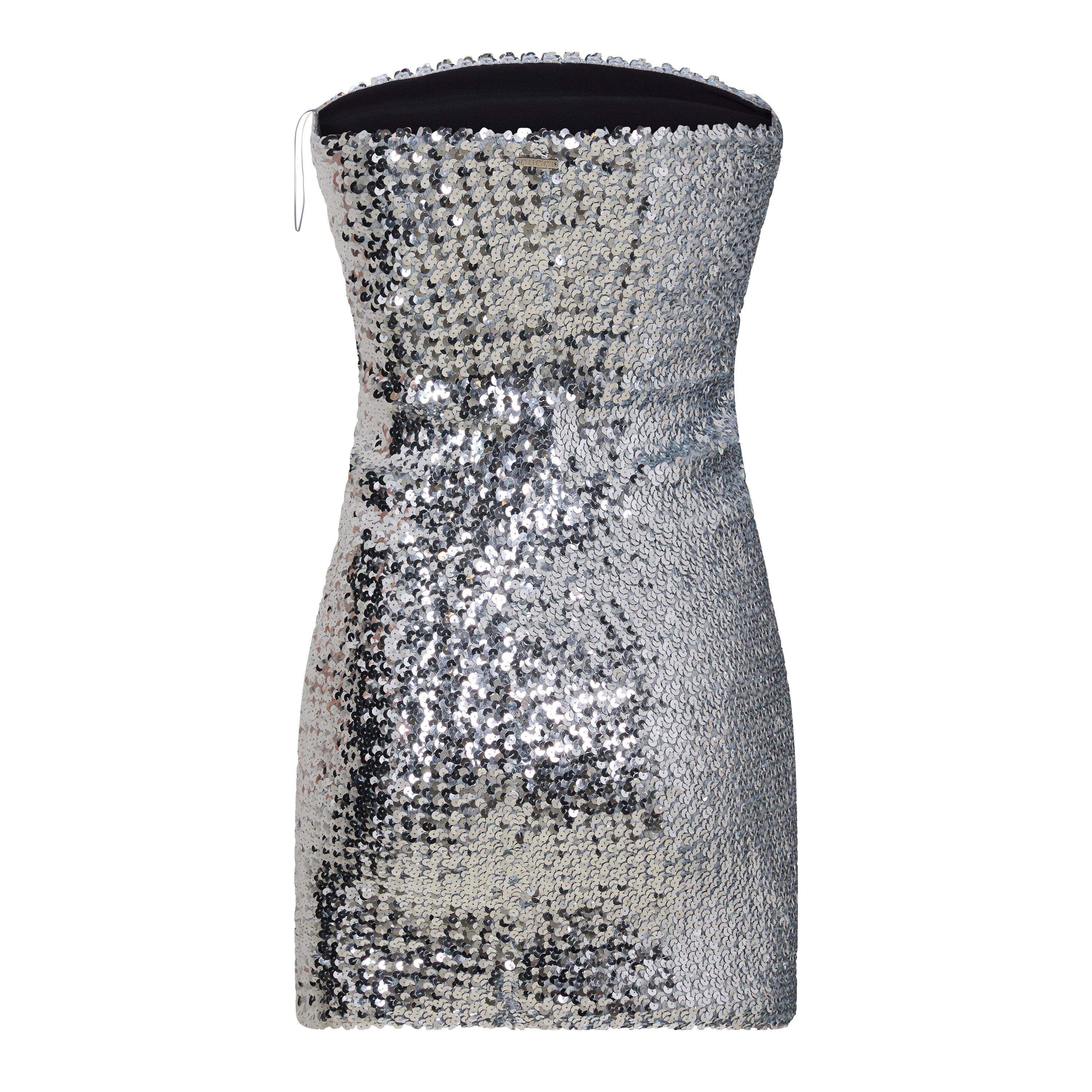 Silver - Gucci - Gucci Embelished Drs Ld62 - 2