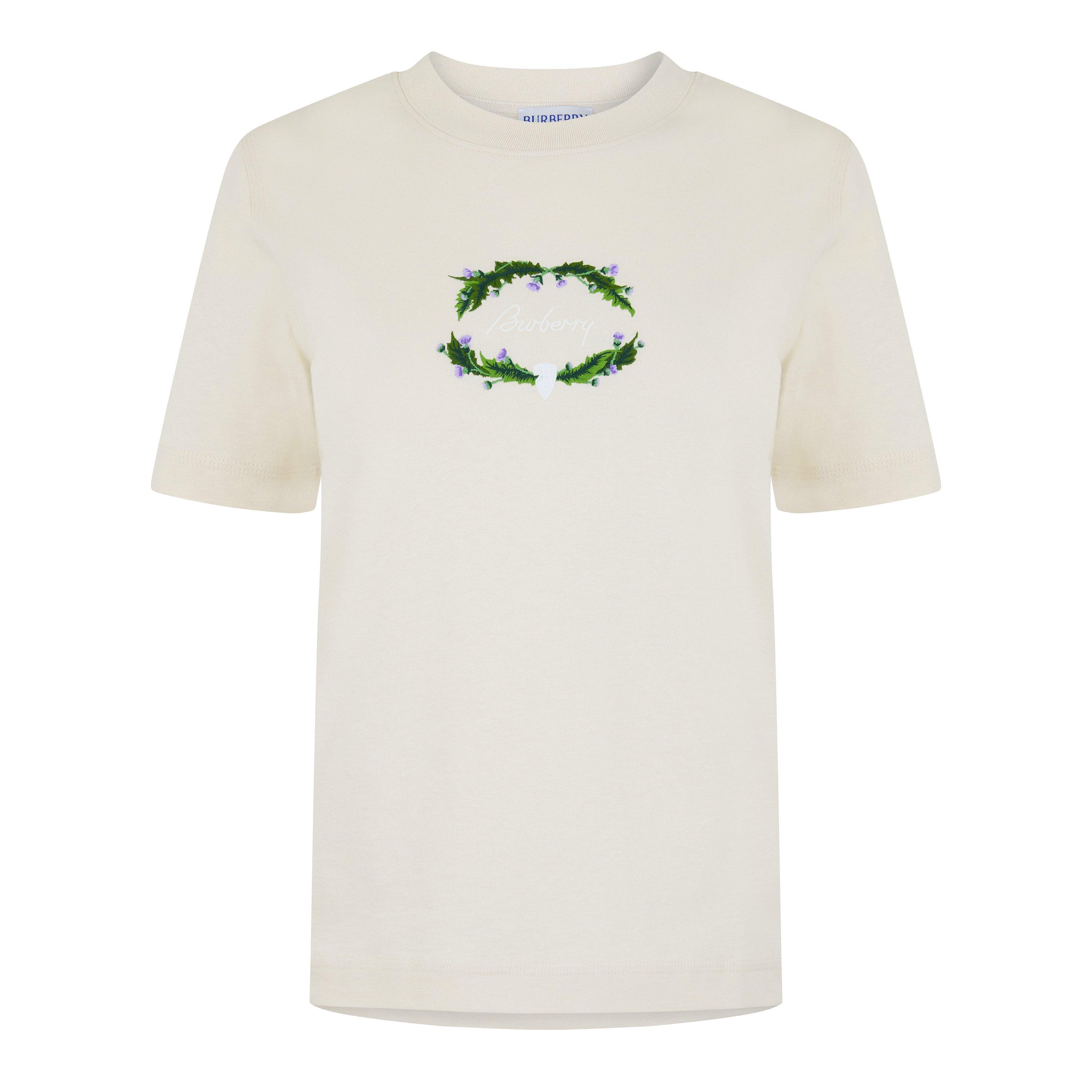Candle - Burberry - Thistle Logo T-Shirt - 5