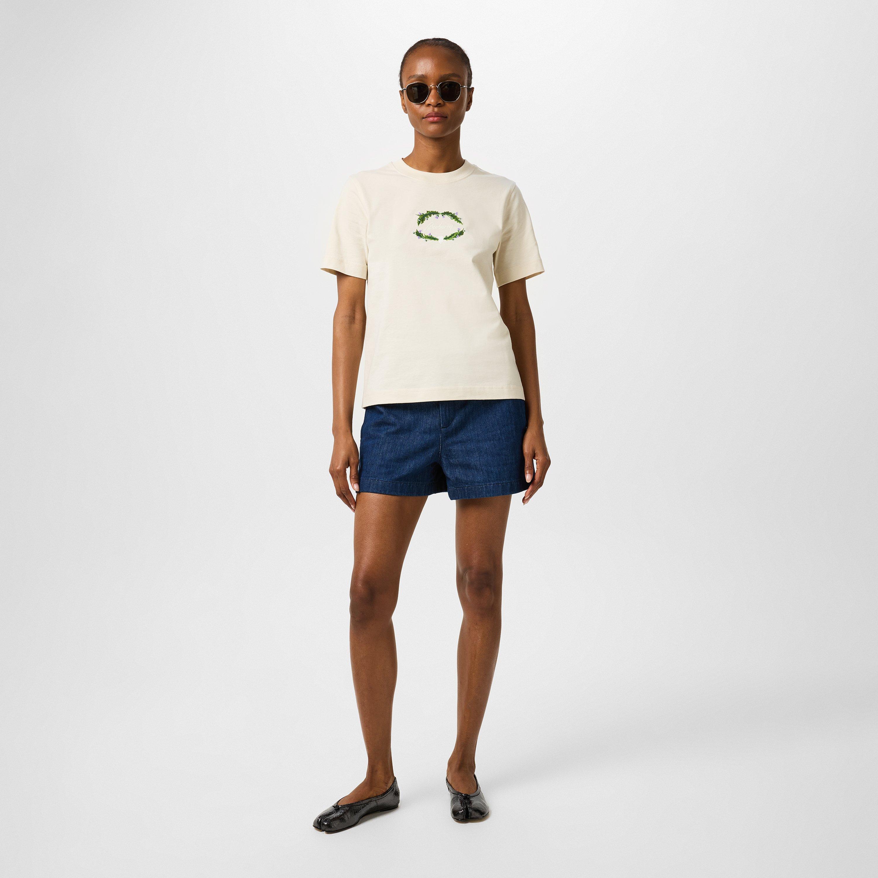 Candle - Burberry - Thistle Logo T-Shirt - 4