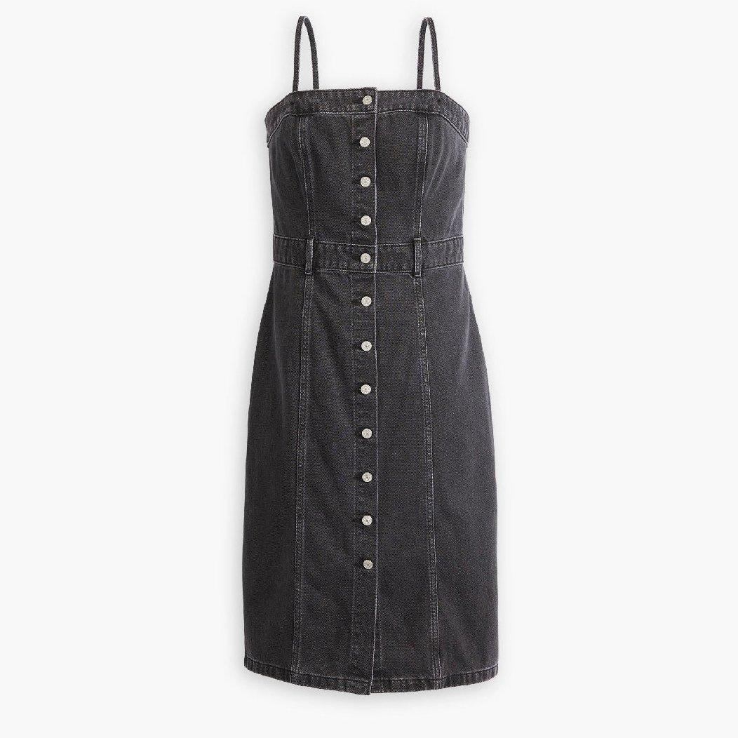 Can We Pretend - Levis - Women's Pinafore Dress - 1