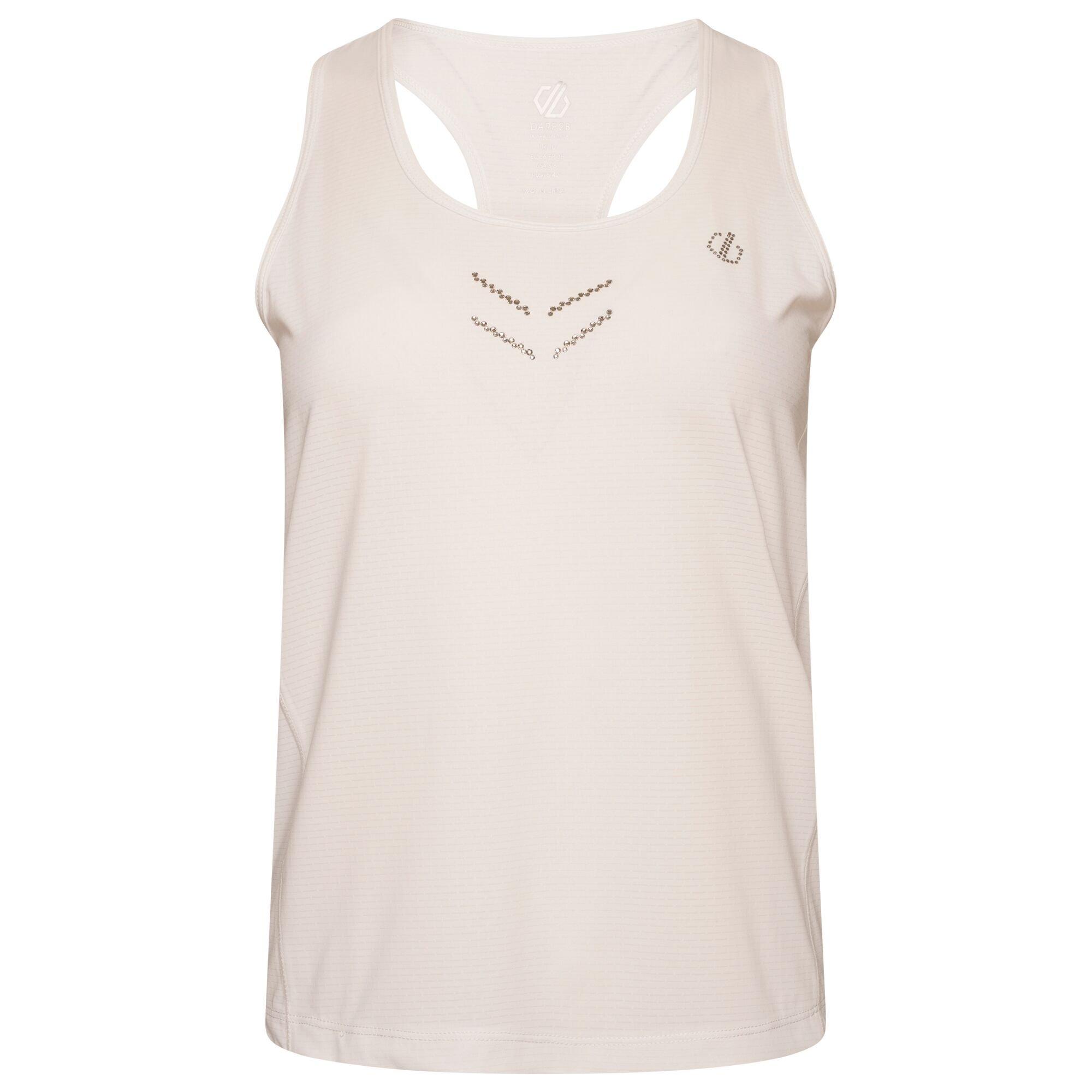 Dare 2B Women's Dare2b Crystallise Active Vest - White - 6 (2XS)