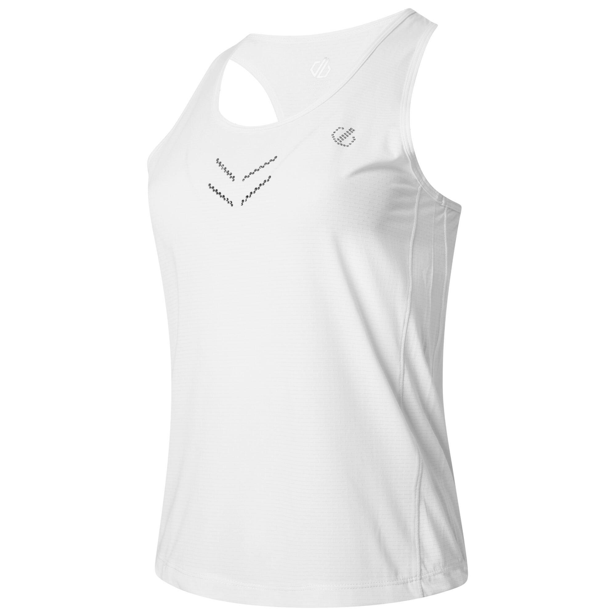 White - Dare 2b - Crystallise Active Vest Womens - 2