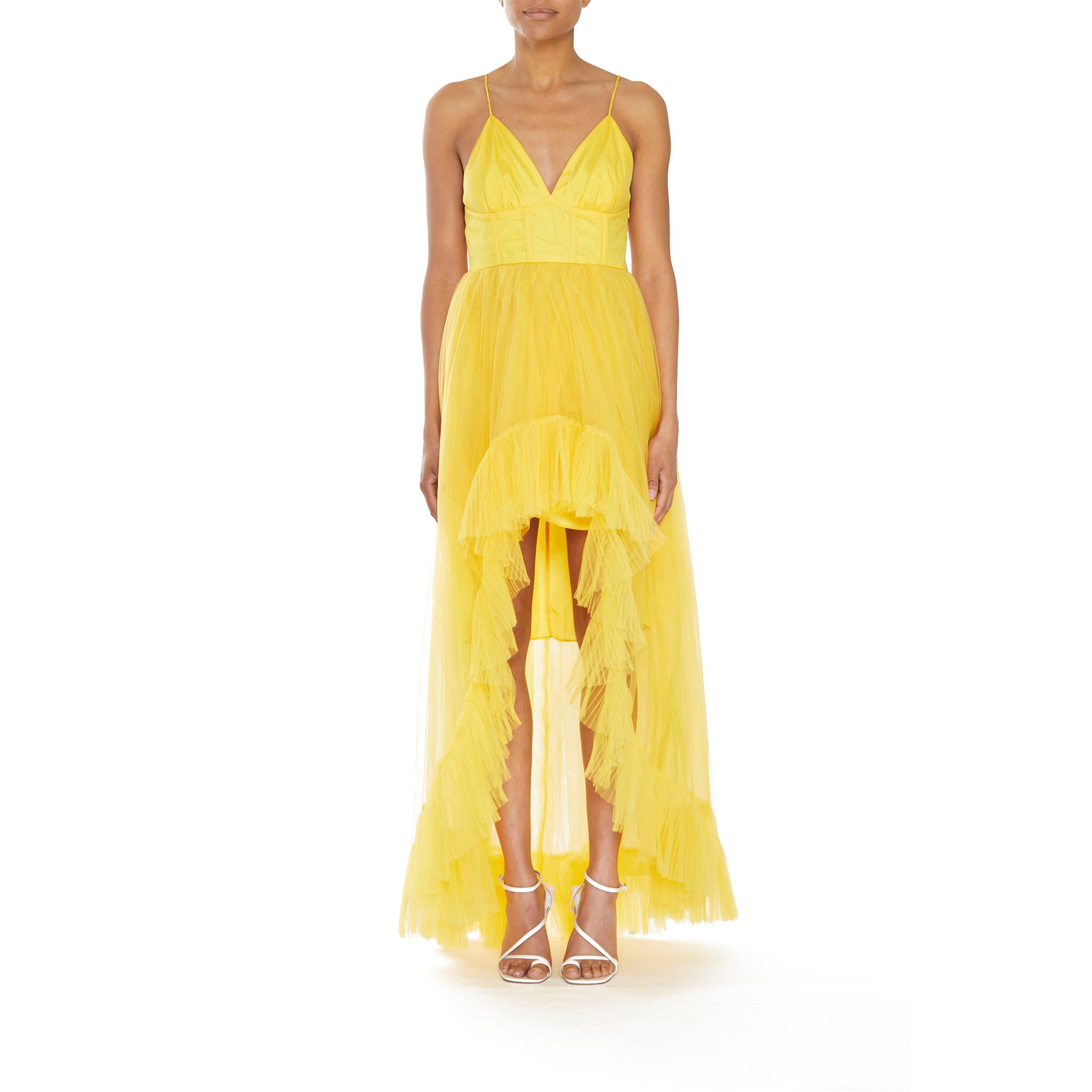 Mustard - True Decadence - TRUE Wrap Dress Ld99
