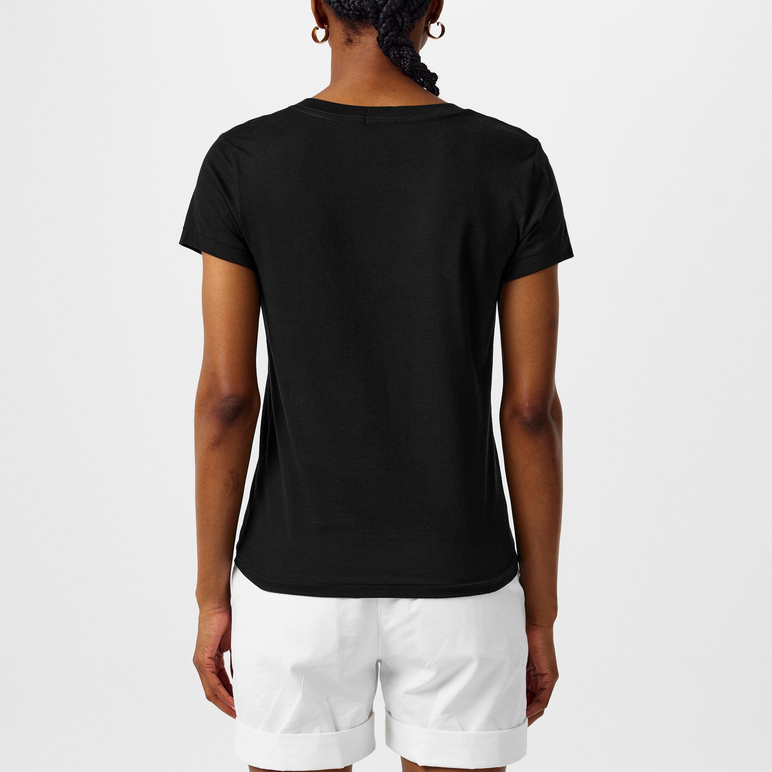 Polo Black - Polo Ralph Lauren - Women's V-neck T-Shirt - 4